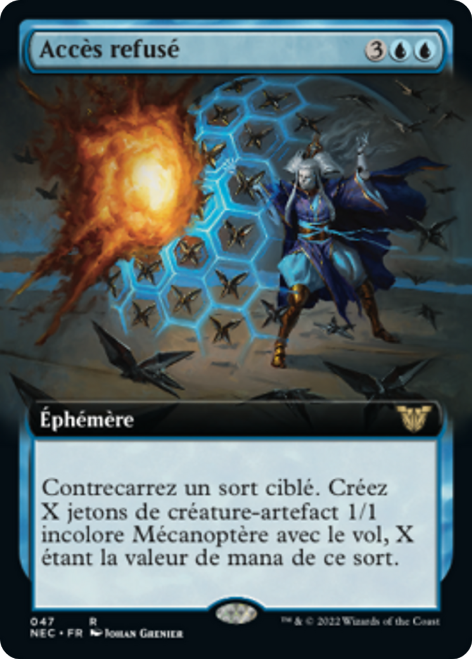 Accès refusé — Neon Dynasty Commander — Magic: The Gathering