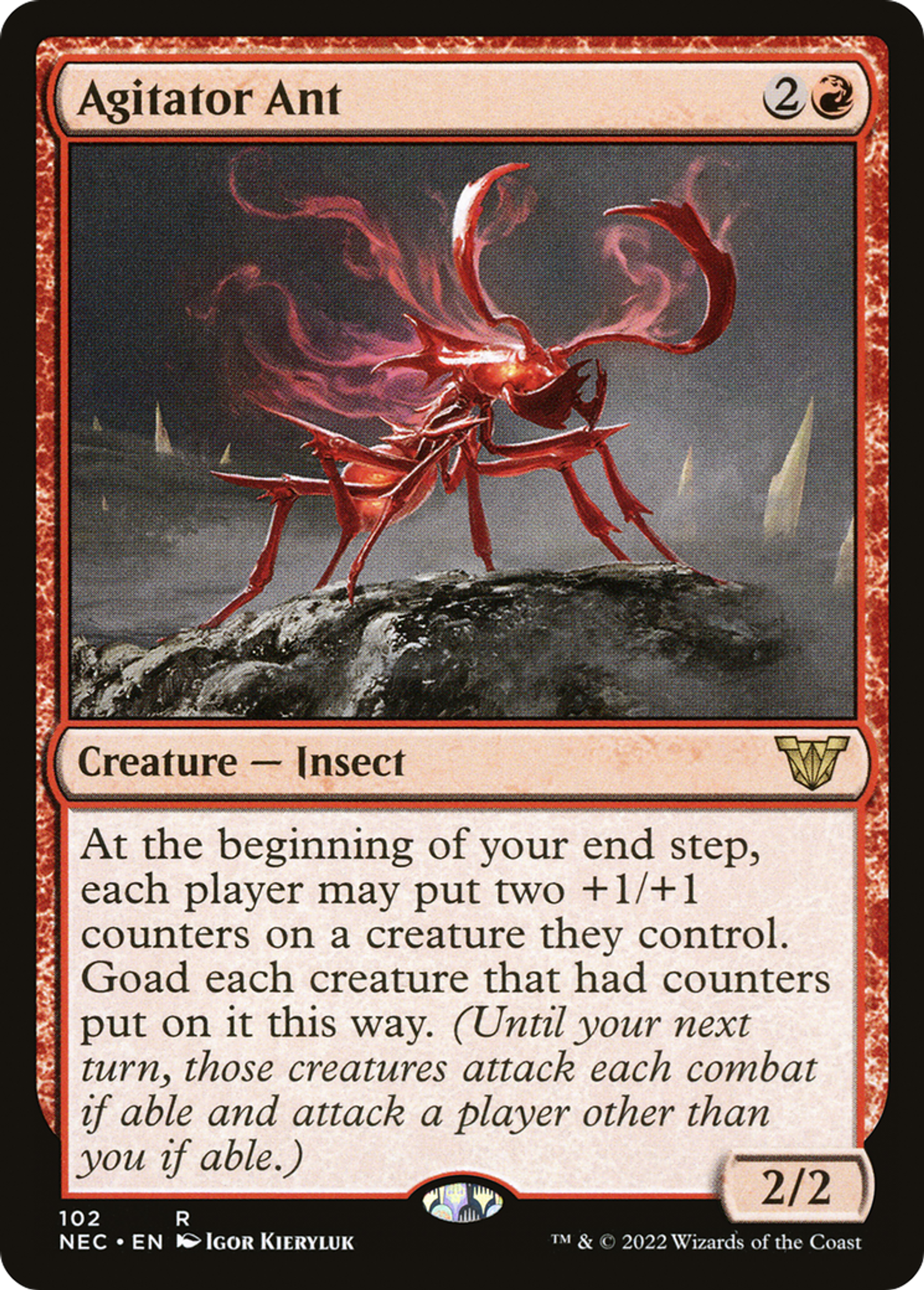 Agitator Ant — Neon Dynasty Commander — Magic: The Gathering