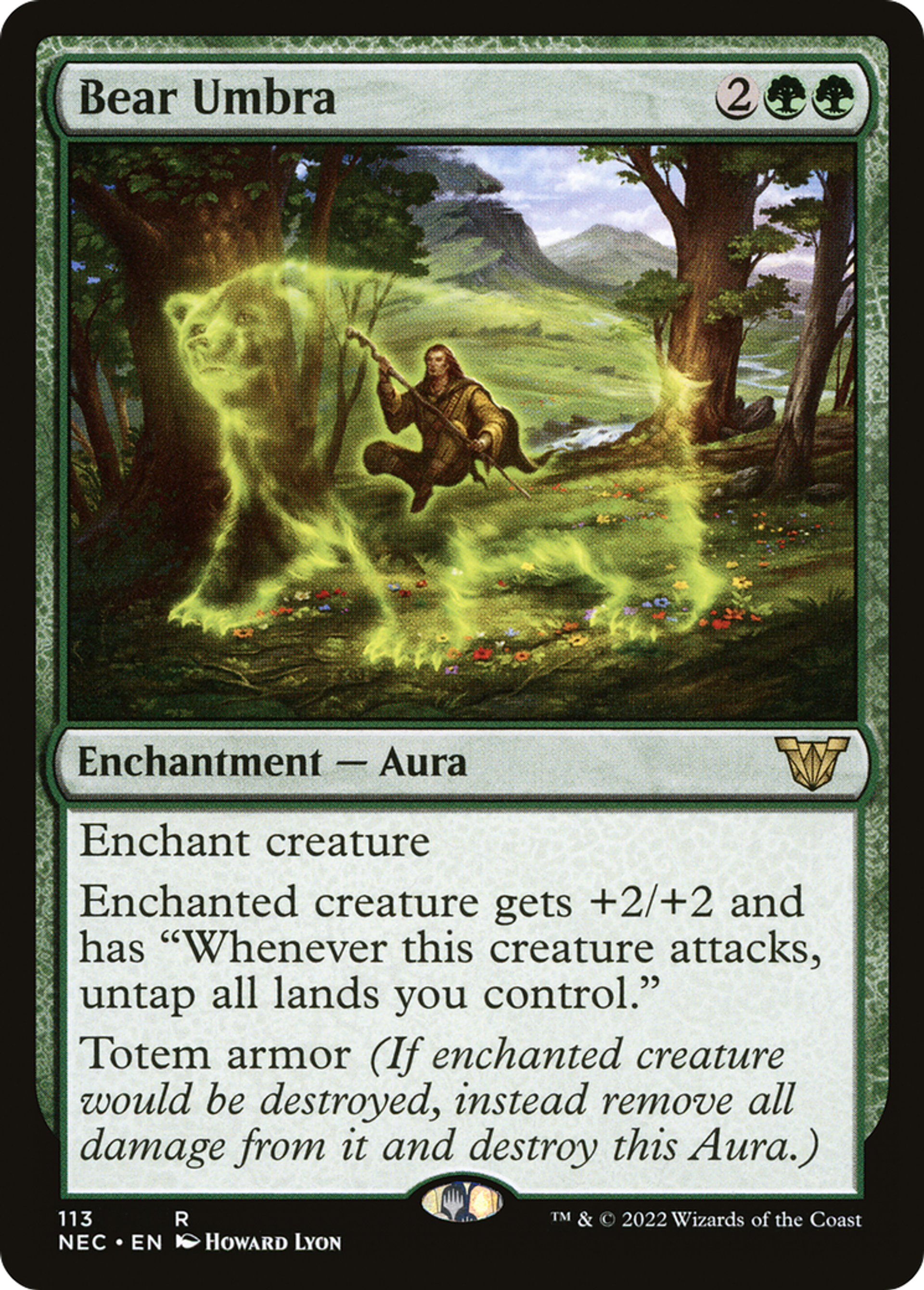 Ombre d'ours — Neon Dynasty Commander — Magic: The Gathering