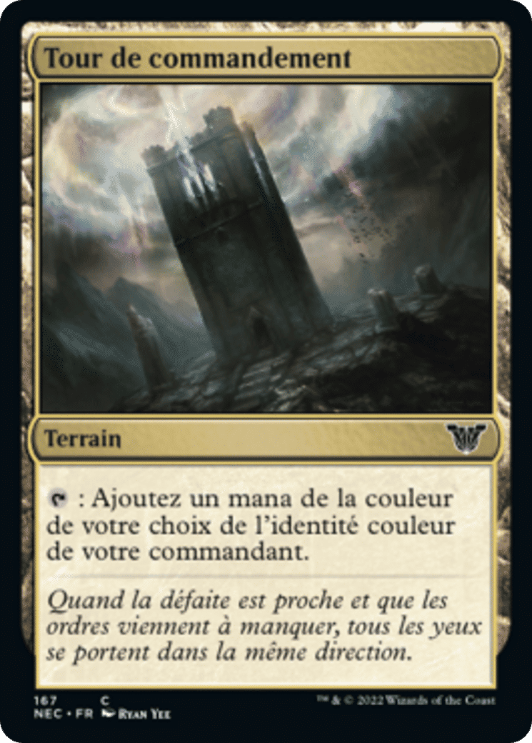 Tour de commandement — Neon Dynasty Commander — Magic: The Gathering