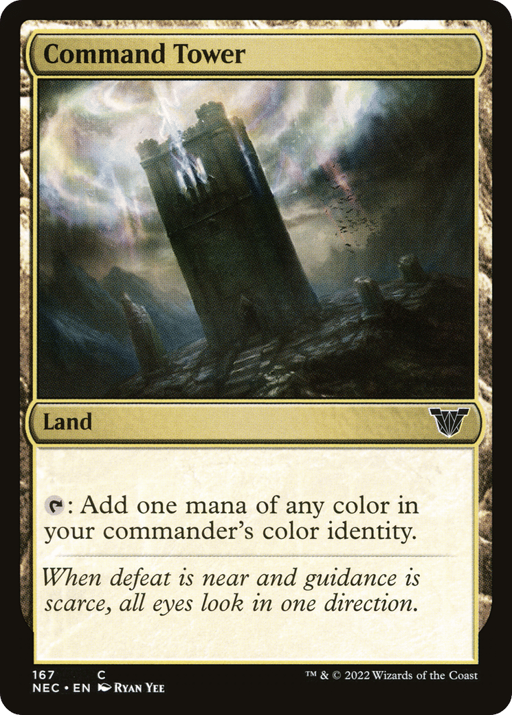 Command Tower — Neon Dynasty Commander — Magic: The Gathering