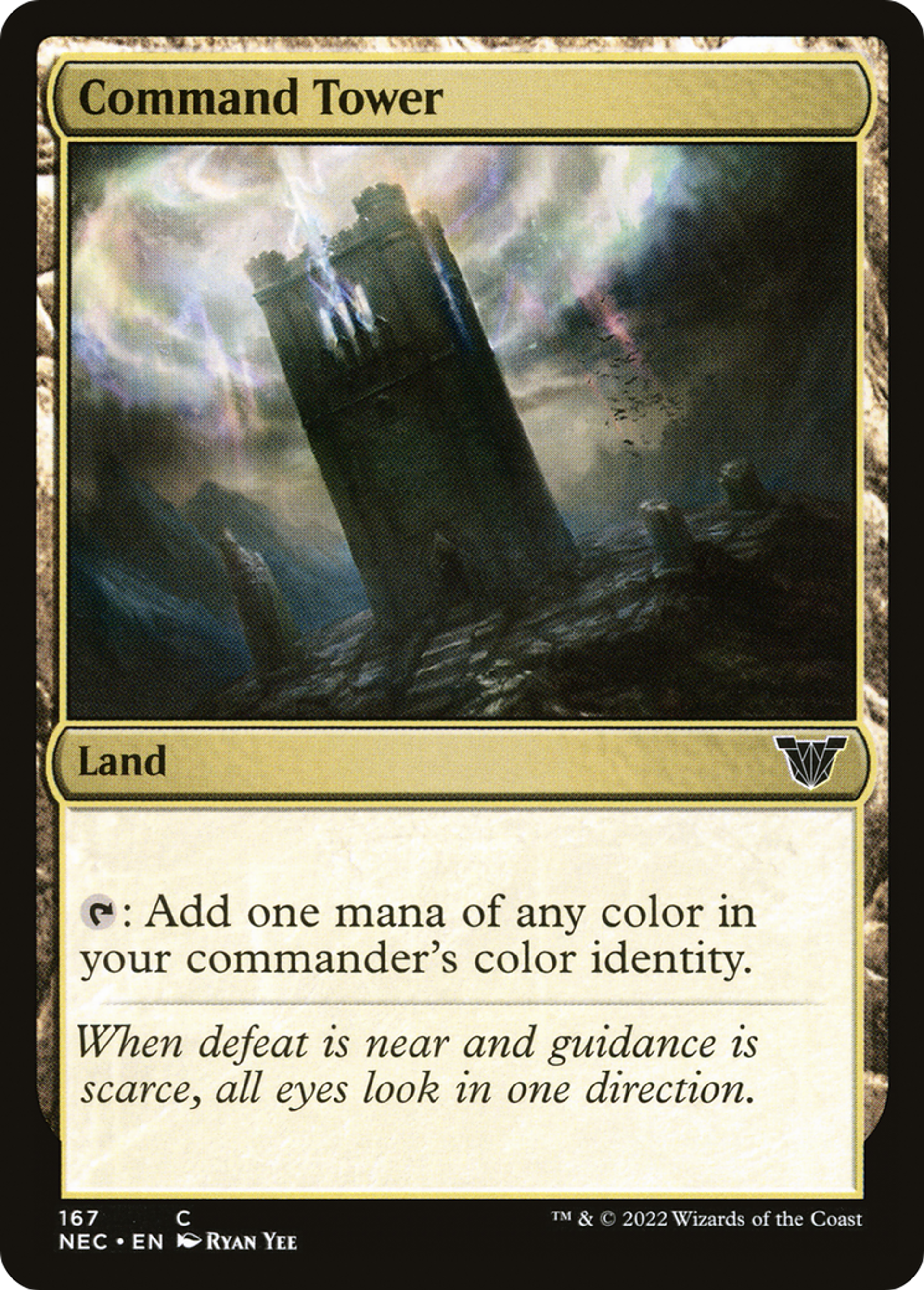 Command Tower — Neon Dynasty Commander — Magic: The Gathering
