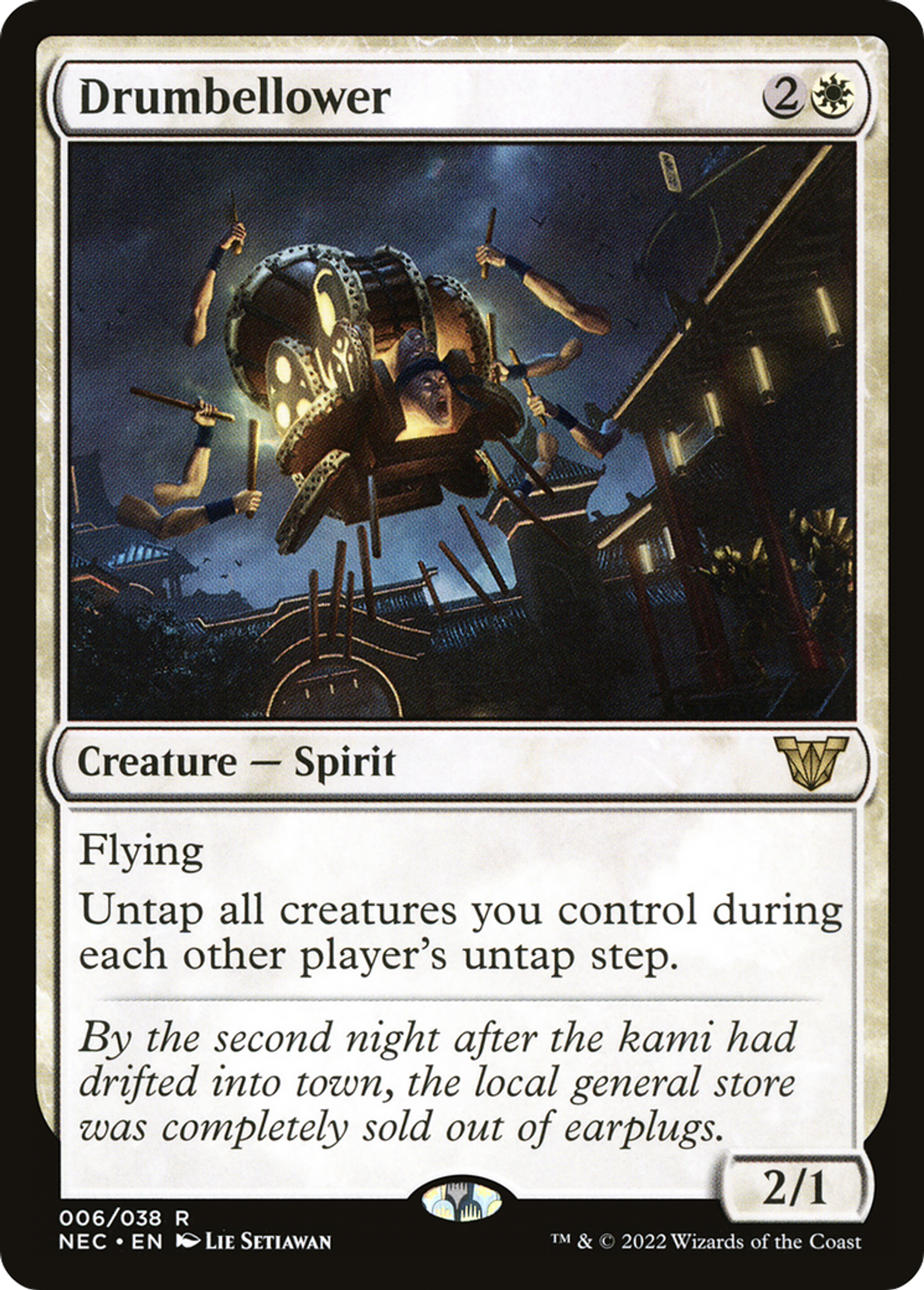 Drumbellower — Neon Dynasty Commander — Magic: The Gathering
