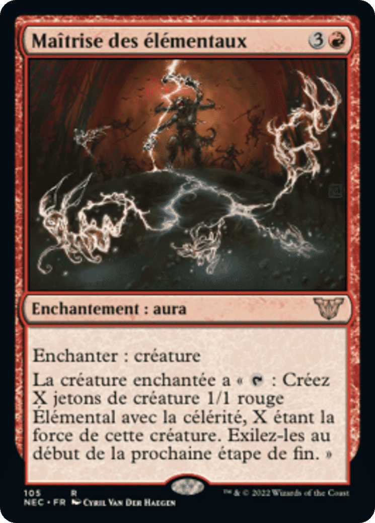 Maîtrise des élémentaux — Neon Dynasty Commander — Magic: The Gathering