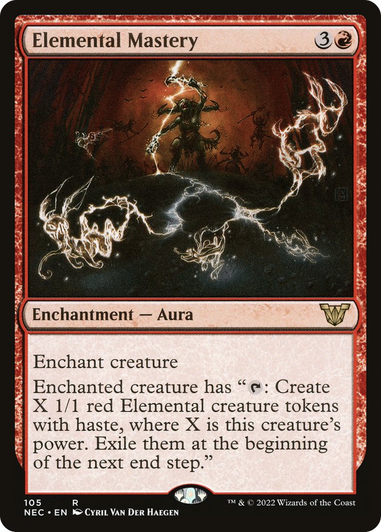 Elemental Mastery — Neon Dynasty Commander — Magic: The Gathering