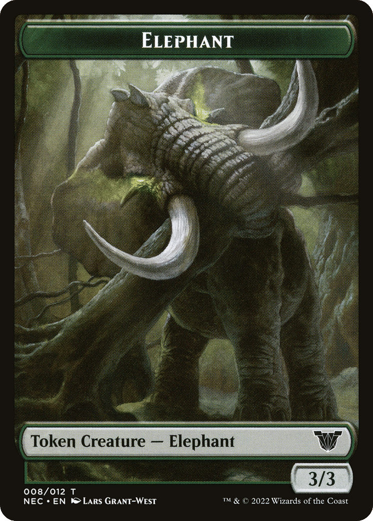 Elephant — Neon Dynasty Commander — Magic: The Gathering