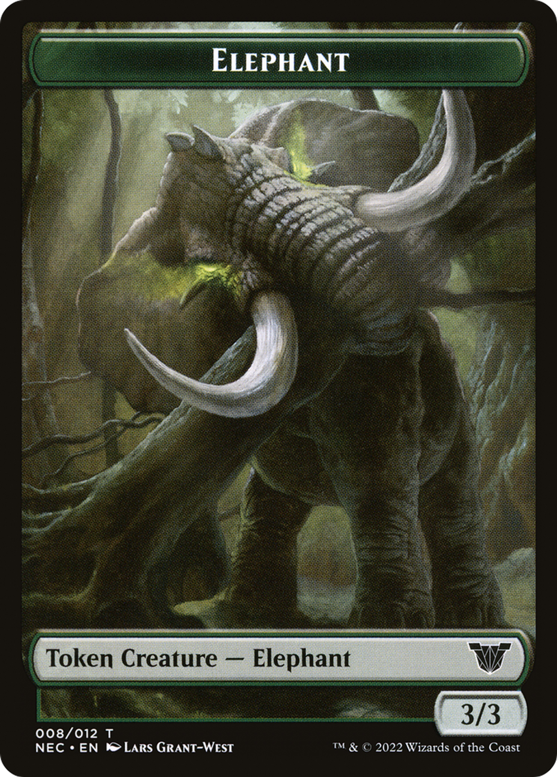 Elephant — Neon Dynasty Commander — Magic: The Gathering