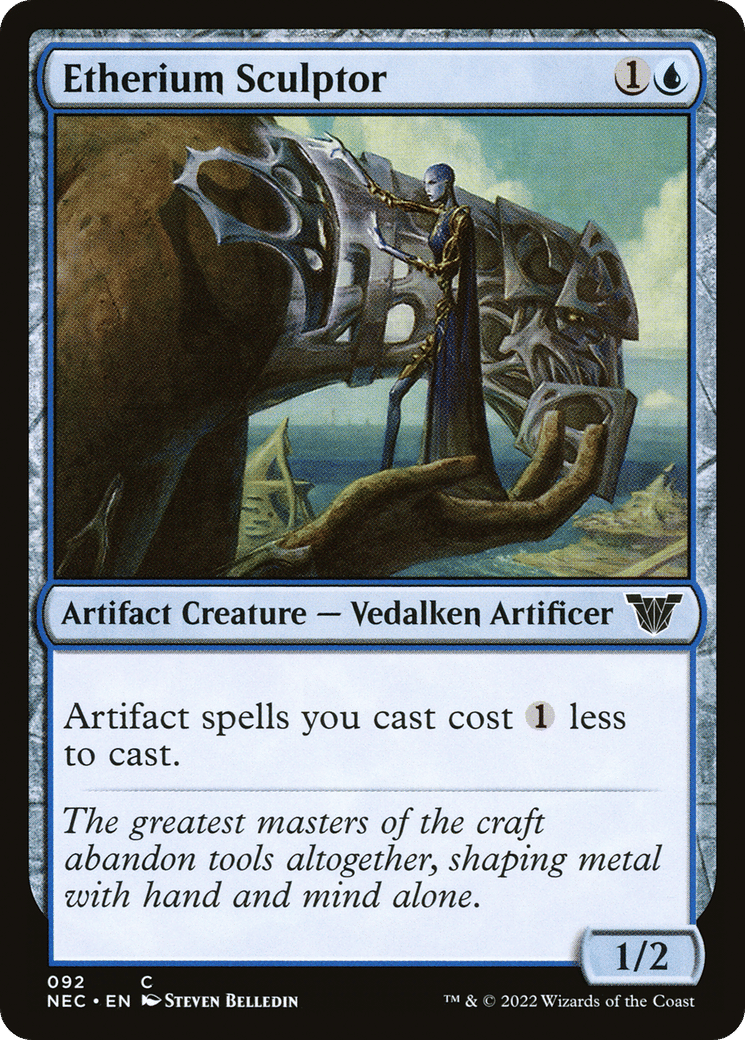 Etherium Sculptor — Neon Dynasty Commander — Magic: The Gathering