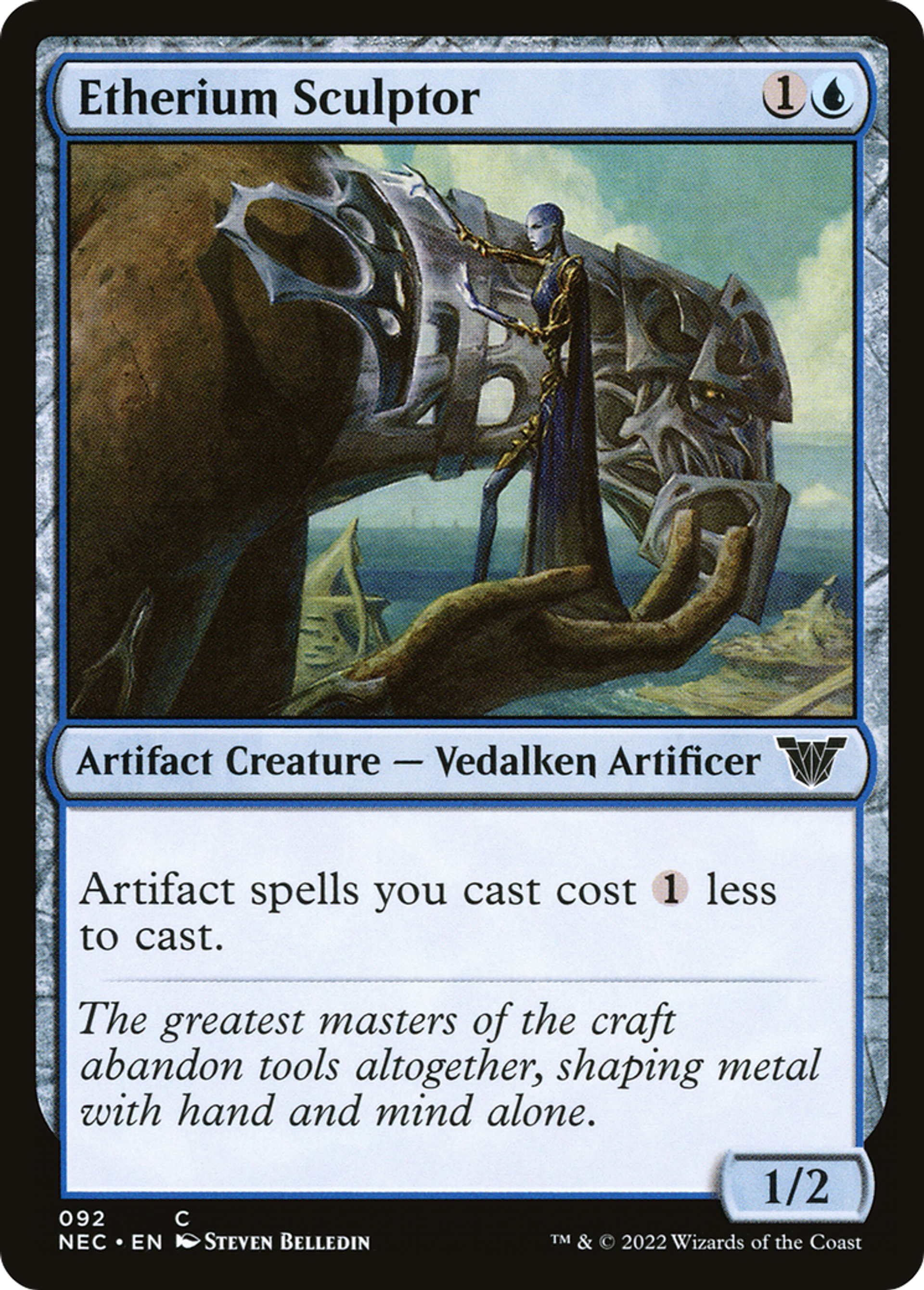 Etherium Sculptor — Neon Dynasty Commander — Magic: The Gathering
