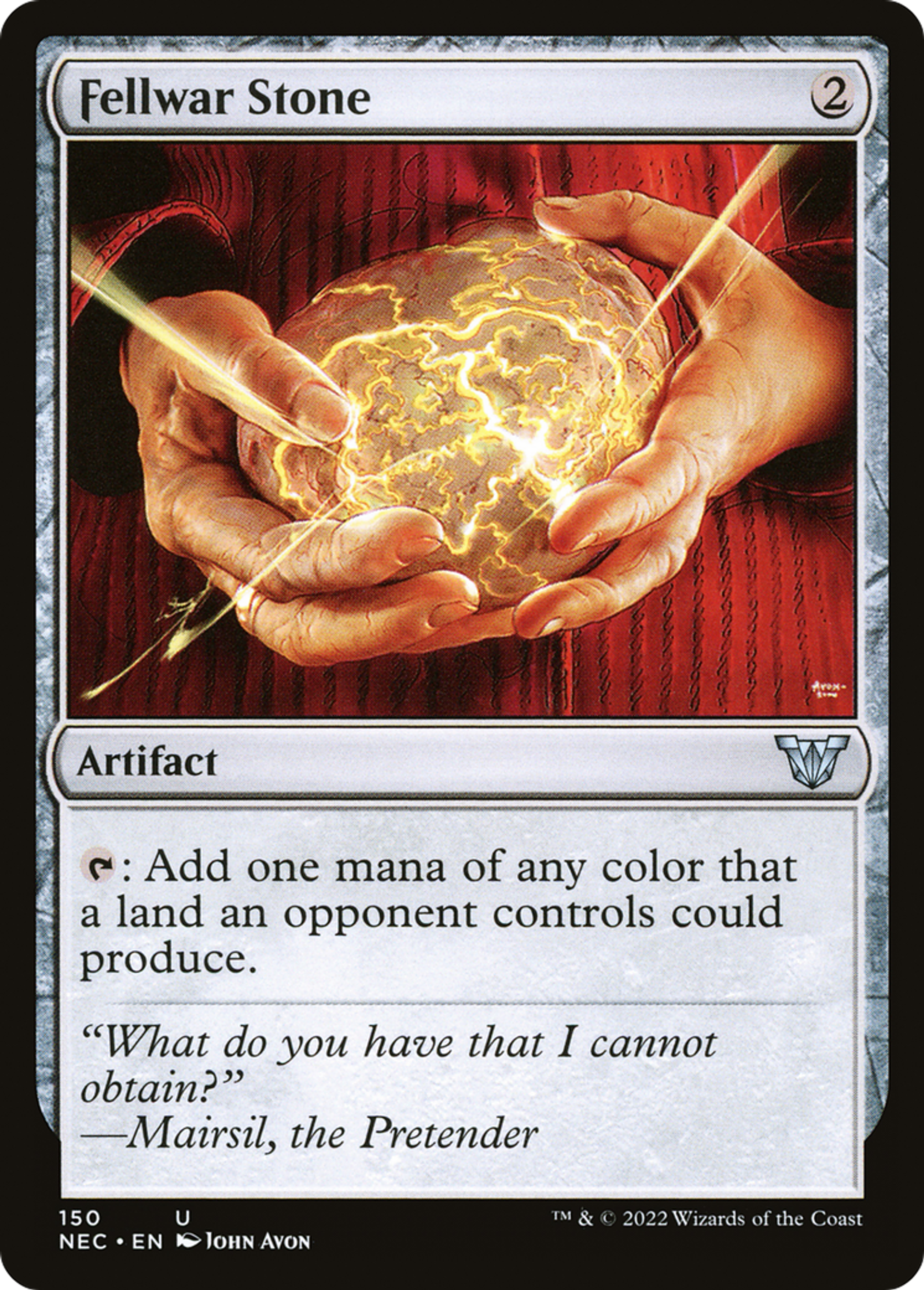 Fellwar Stone — Neon Dynasty Commander — Magic: The Gathering
