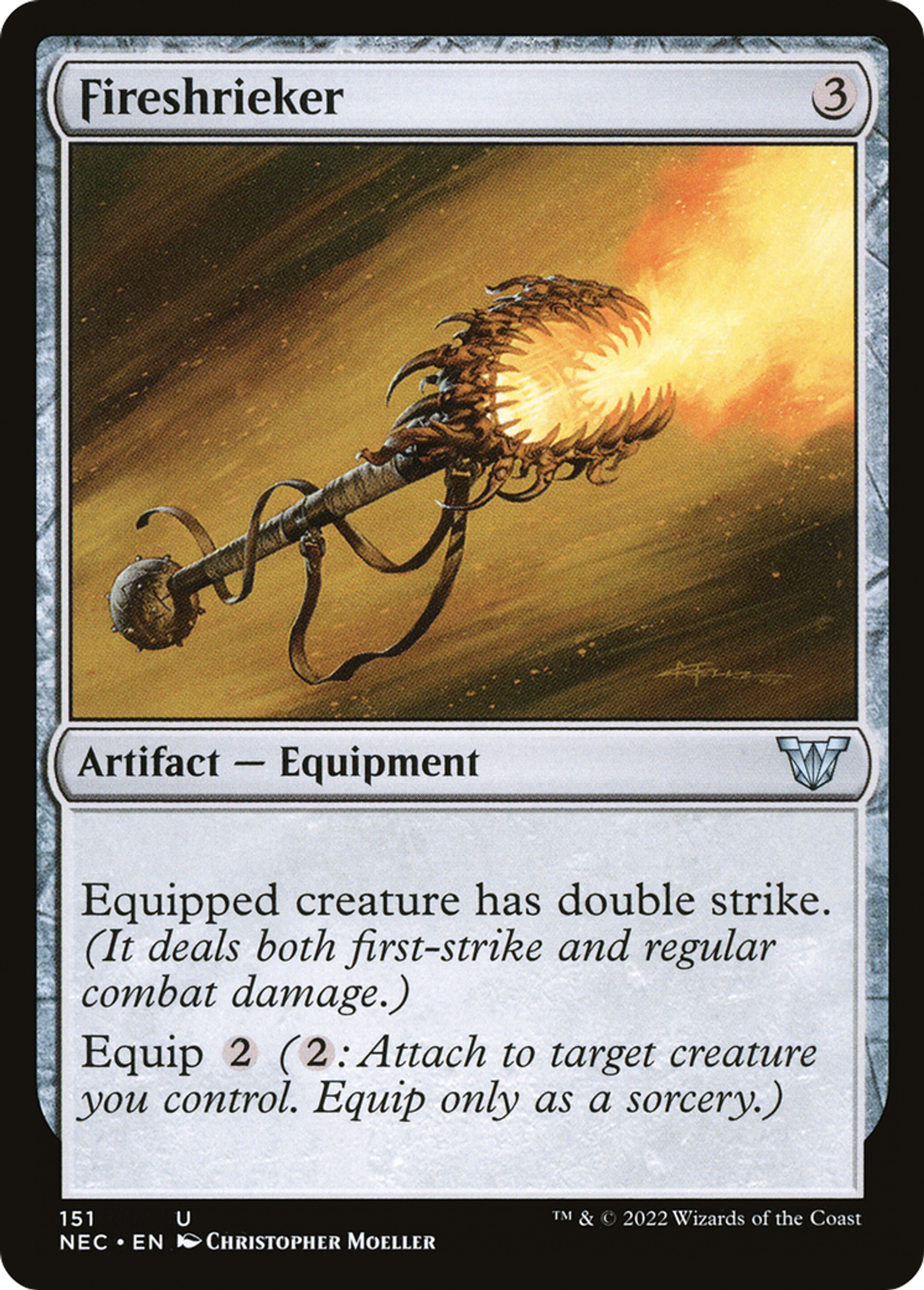 Fireshrieker — Neon Dynasty Commander — Magic: The Gathering