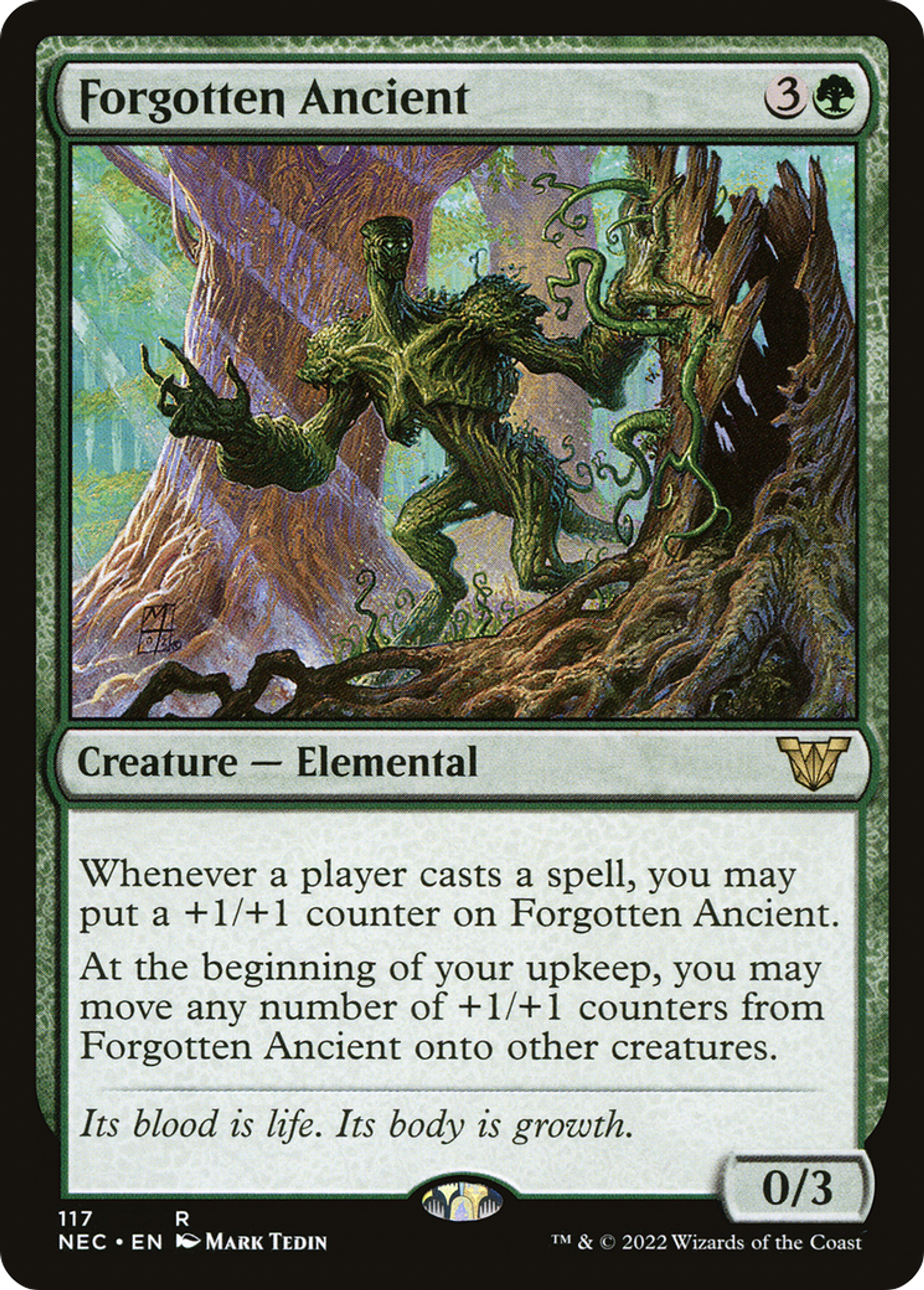 Forgotten Ancient — Neon Dynasty Commander — Magic: The Gathering