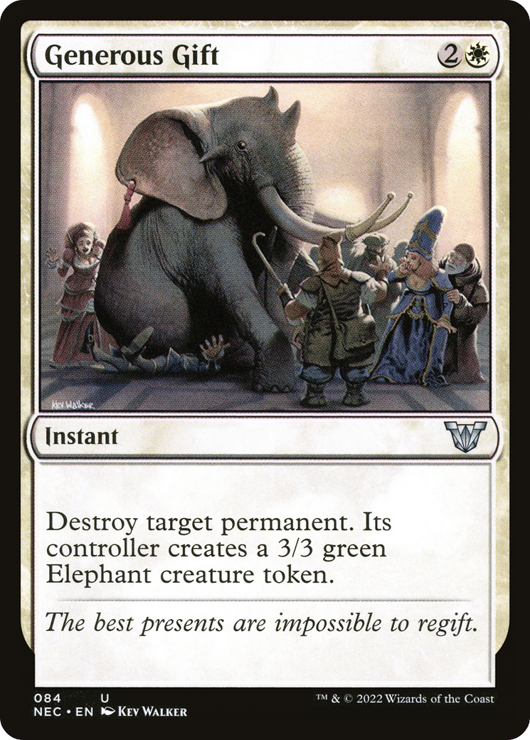 Generous Gift — Neon Dynasty Commander — Magic: The Gathering