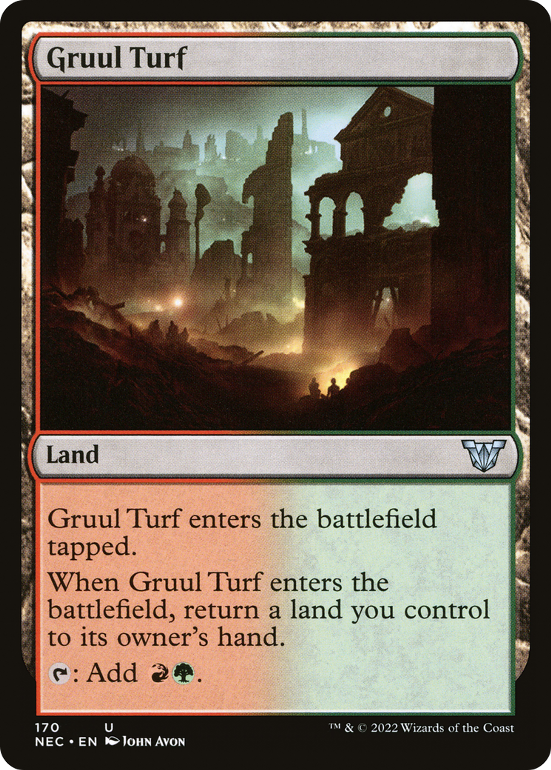 Gruul Turf — Neon Dynasty Commander — Magic: The Gathering