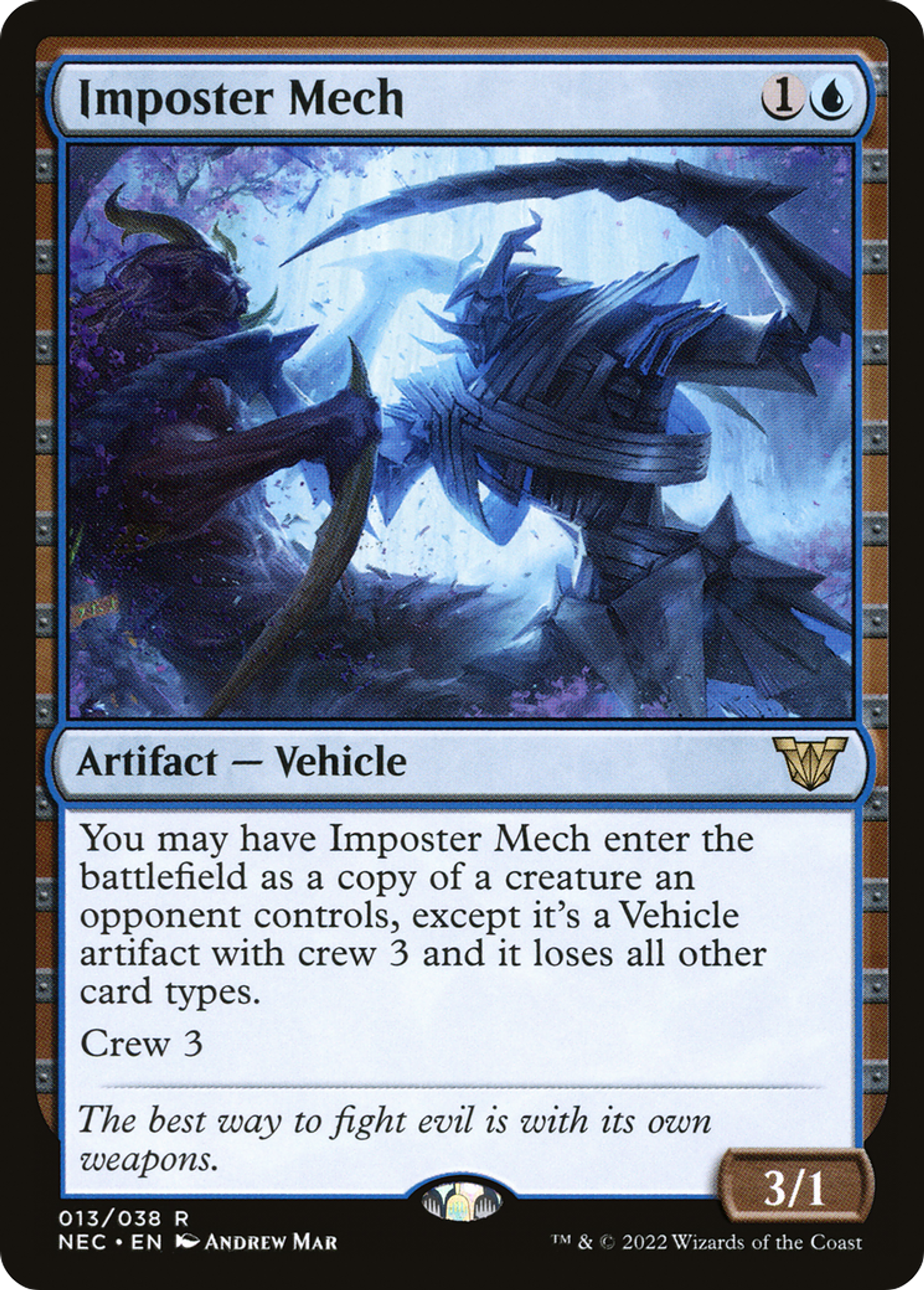 Imposter Mech — Neon Dynasty Commander — Magic: The Gathering