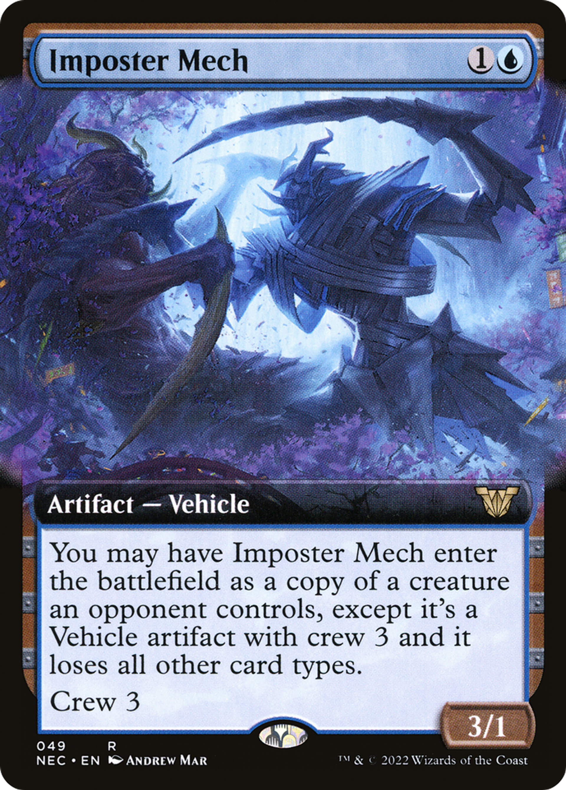 Imposter Mech — Neon Dynasty Commander — Magic: The Gathering
