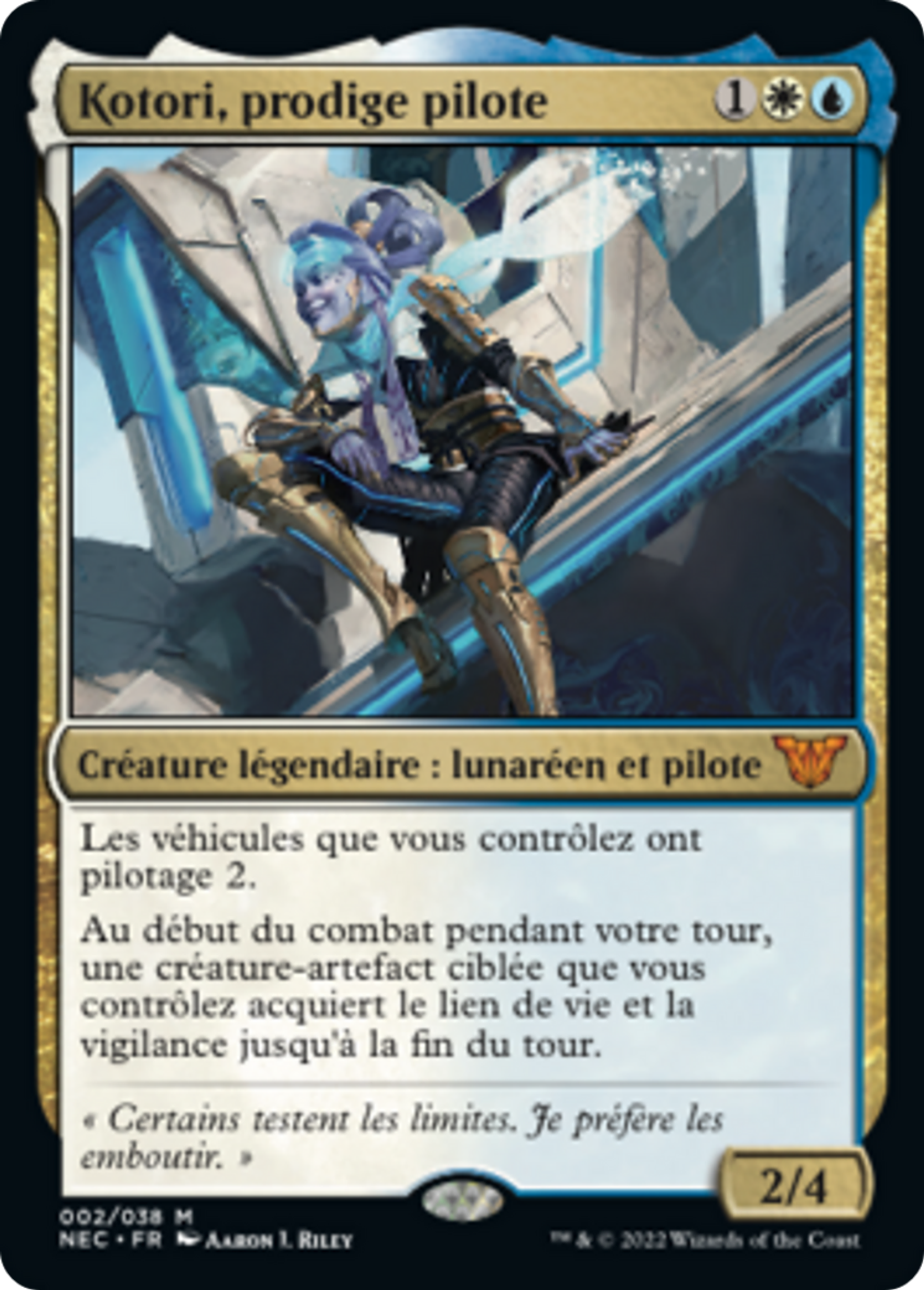 Kotori, prodige pilote — Neon Dynasty Commander — Magic: The Gathering