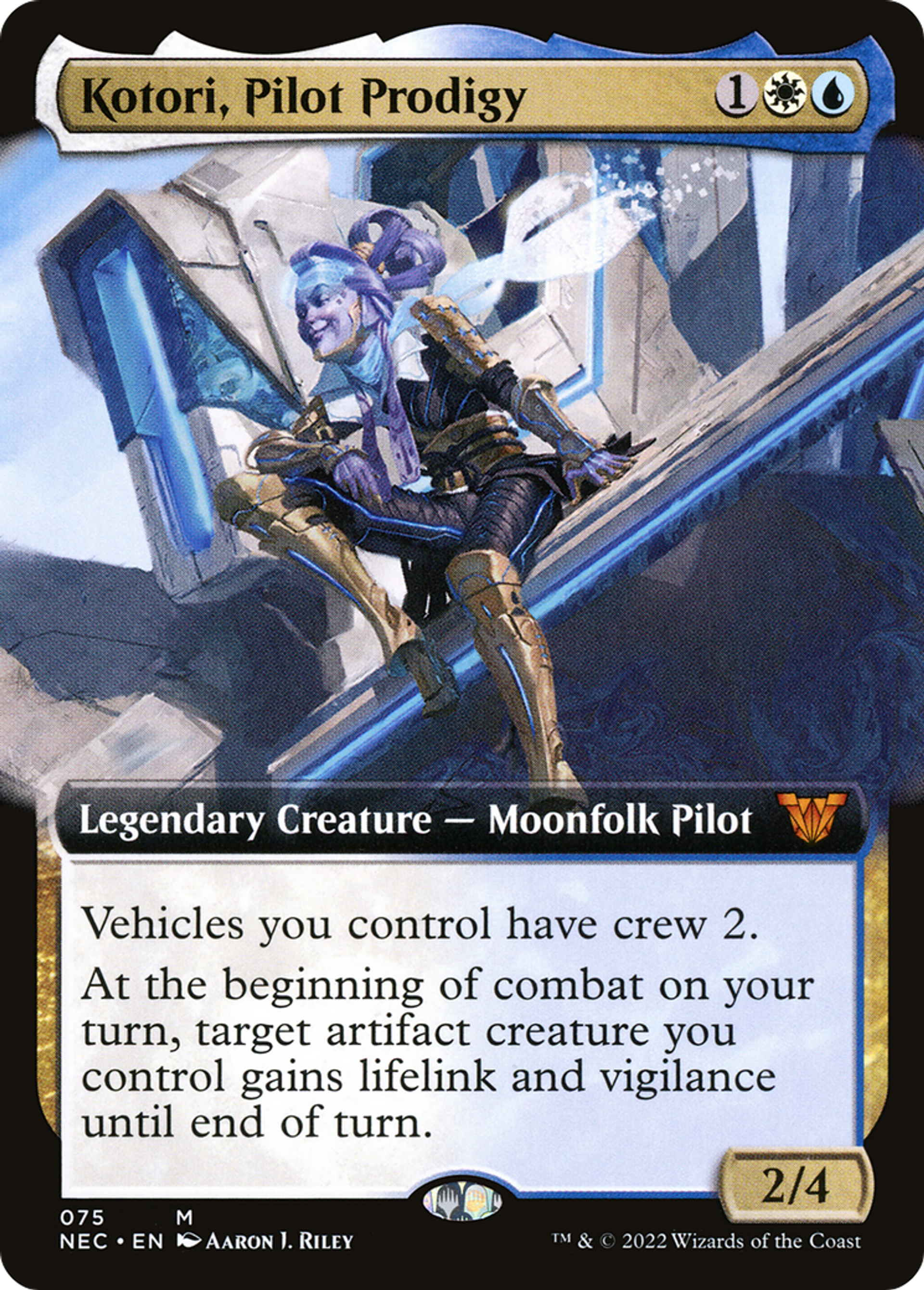 Kotori, Pilot Prodigy — Neon Dynasty Commander — Magic: The Gathering