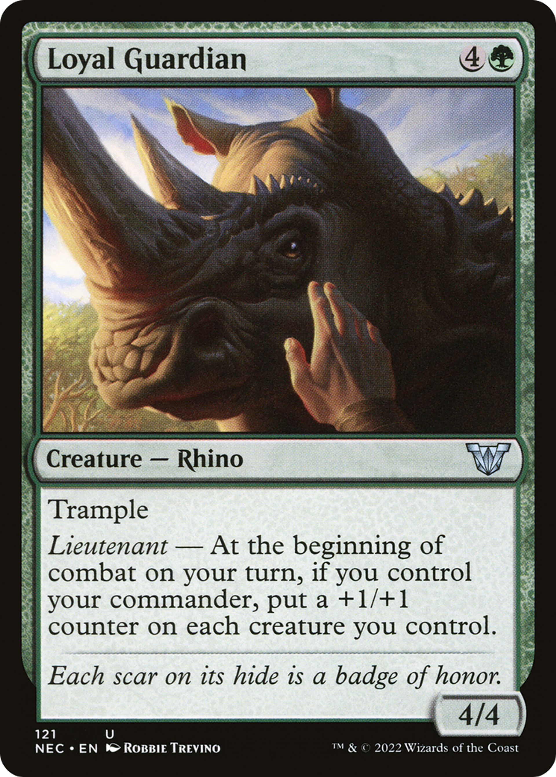Loyal Guardian — Neon Dynasty Commander — Magic: The Gathering