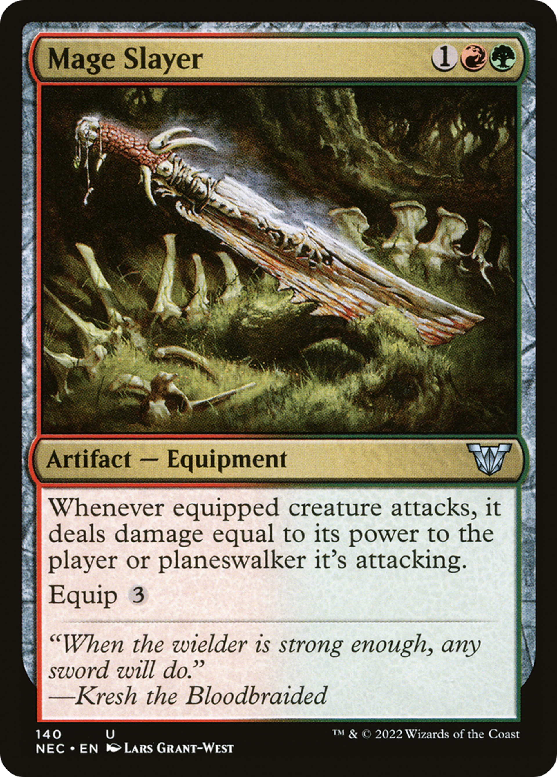 Mage Slayer — Neon Dynasty Commander — Magic: The Gathering