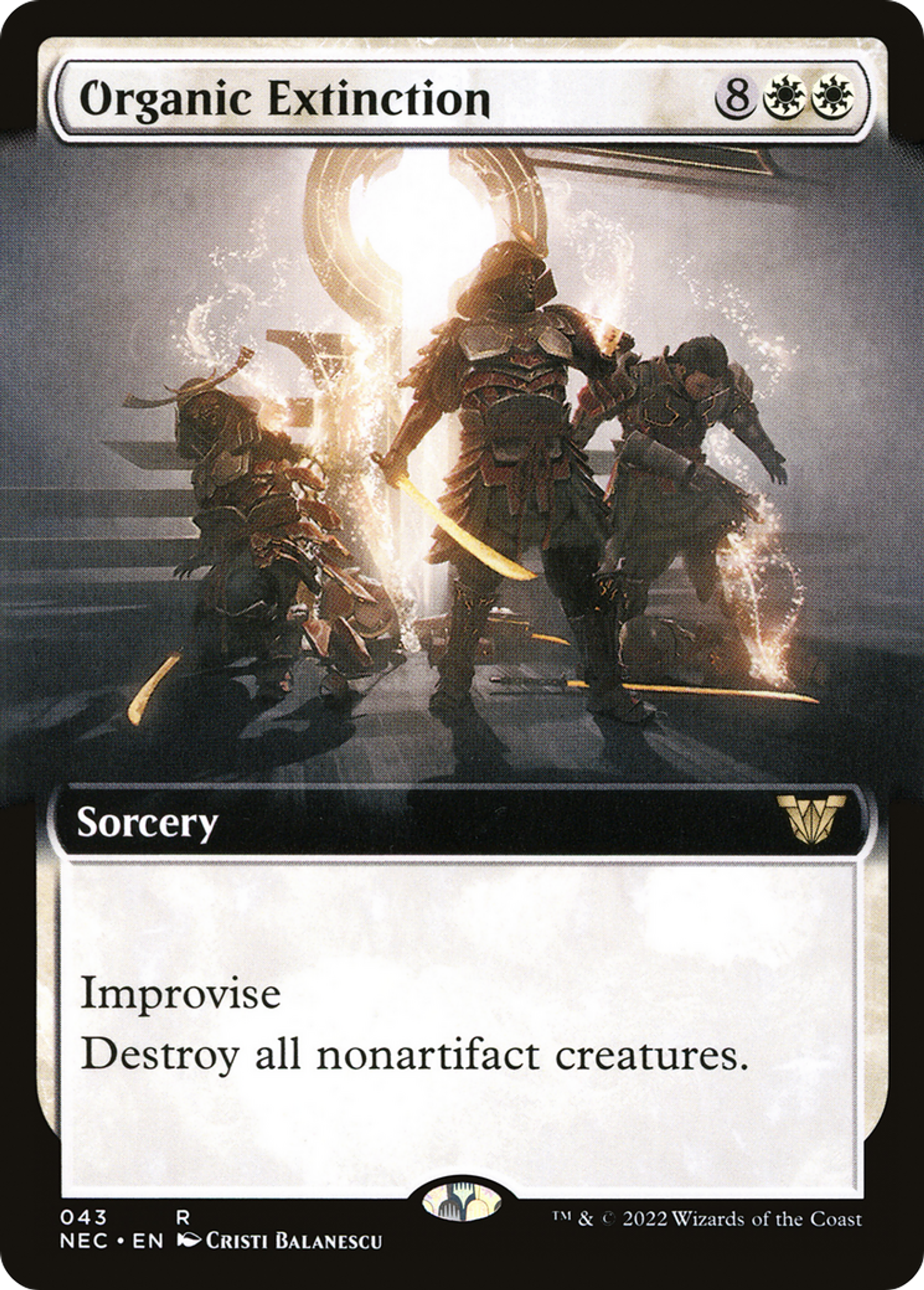Organic Extinction — Neon Dynasty Commander — Magic: The Gathering