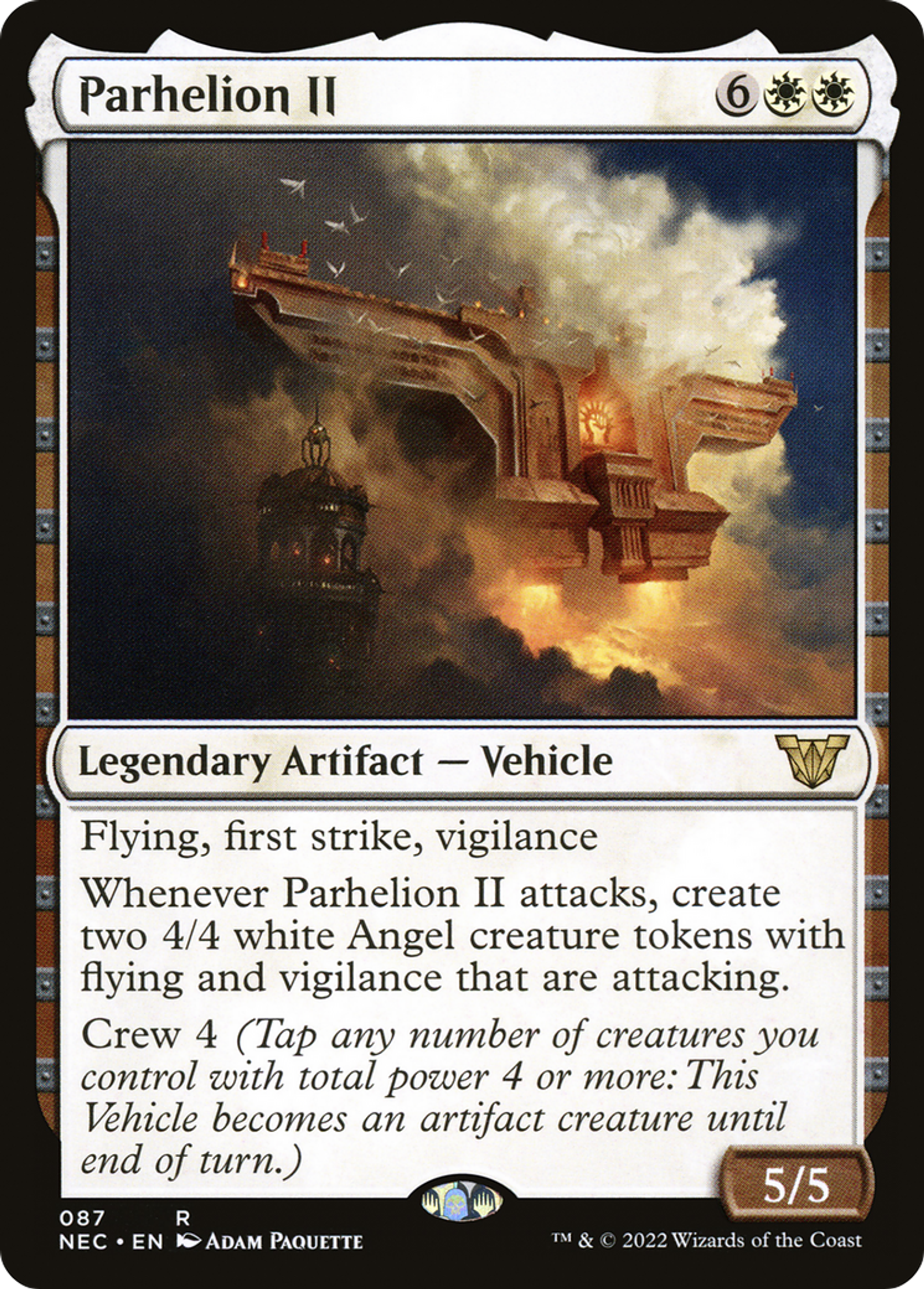 Parhelion II — Neon Dynasty Commander — Magic: The Gathering