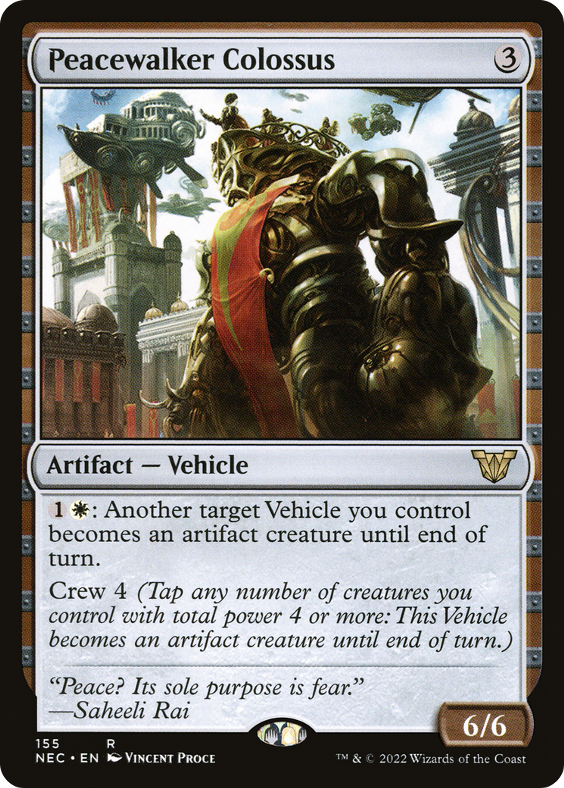 Peacewalker Colossus — Neon Dynasty Commander — Magic: The Gathering