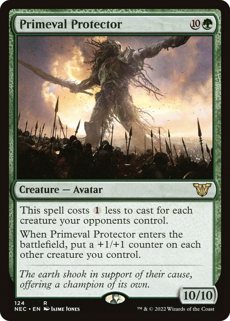 Primeval Protector — Neon Dynasty Commander — Magic: The Gathering