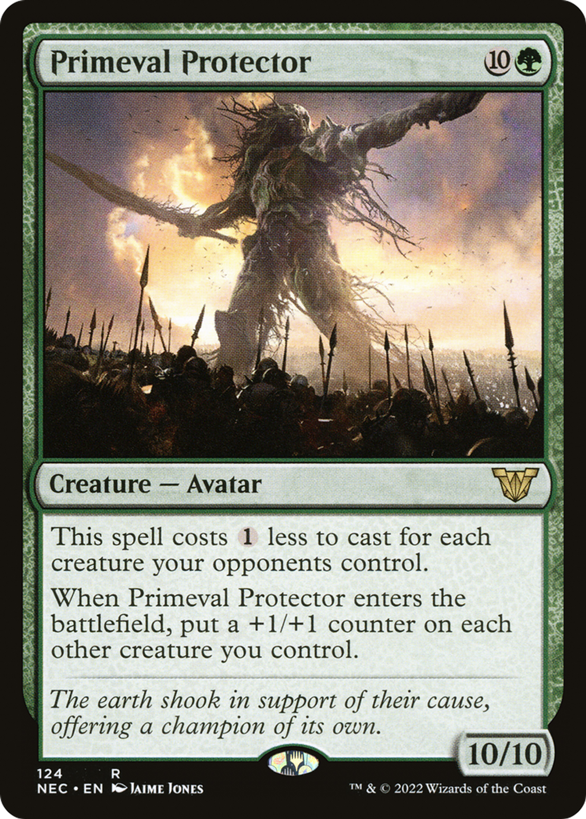 Primeval Protector — Neon Dynasty Commander — Magic: The Gathering