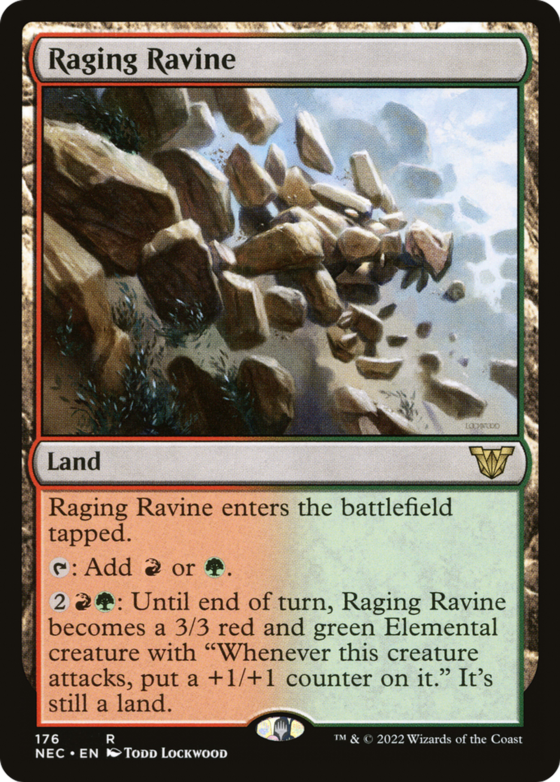 Raging Ravine — Neon Dynasty Commander — Magic: The Gathering