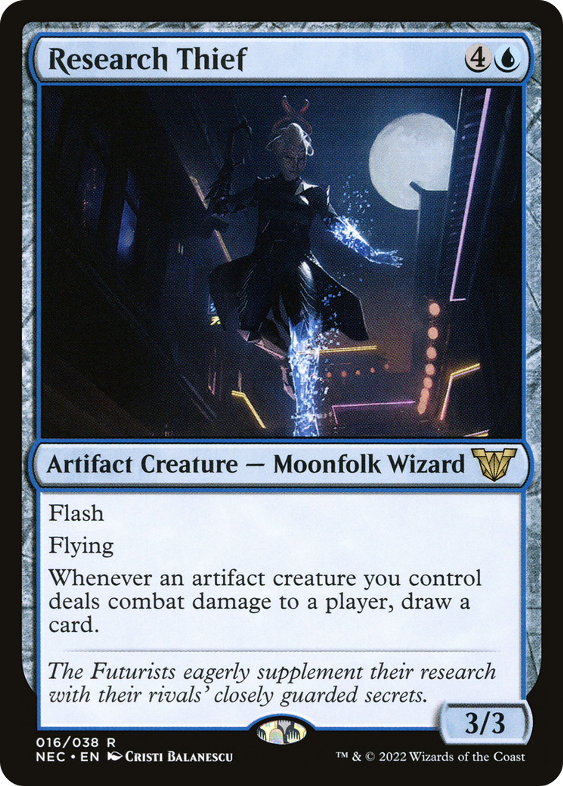 Research Thief — Neon Dynasty Commander — Magic: The Gathering