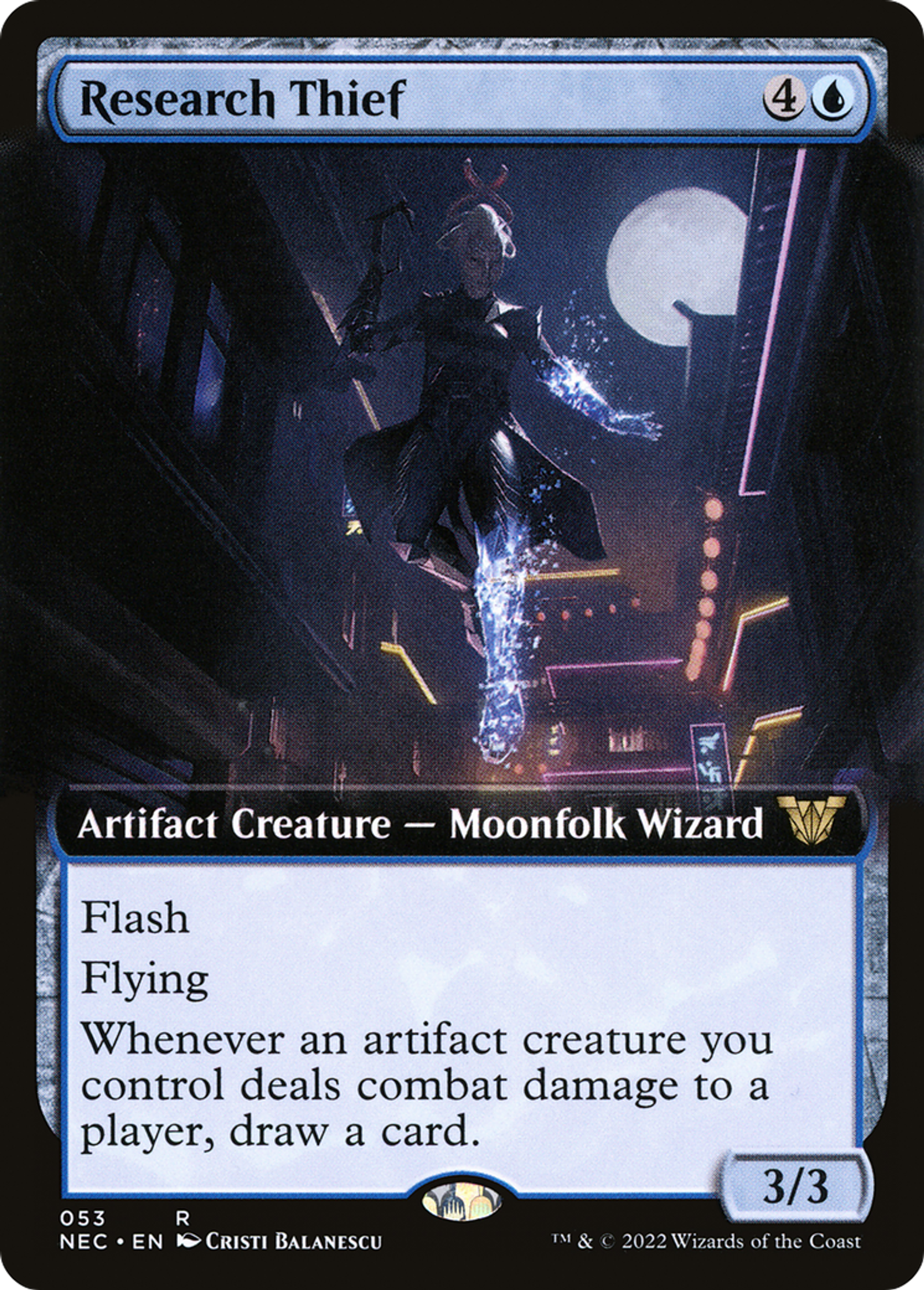 Research Thief — Neon Dynasty Commander — Magic: The Gathering