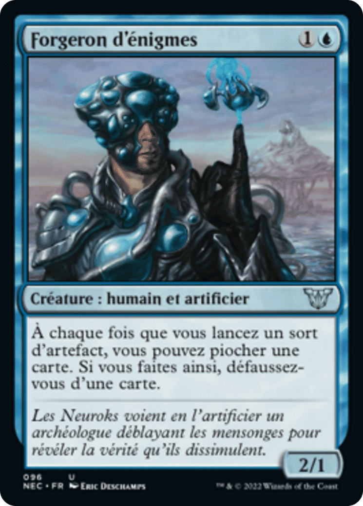Forgeron d'énigmes from Neon Dynasty Commander - Magic: The Gathering