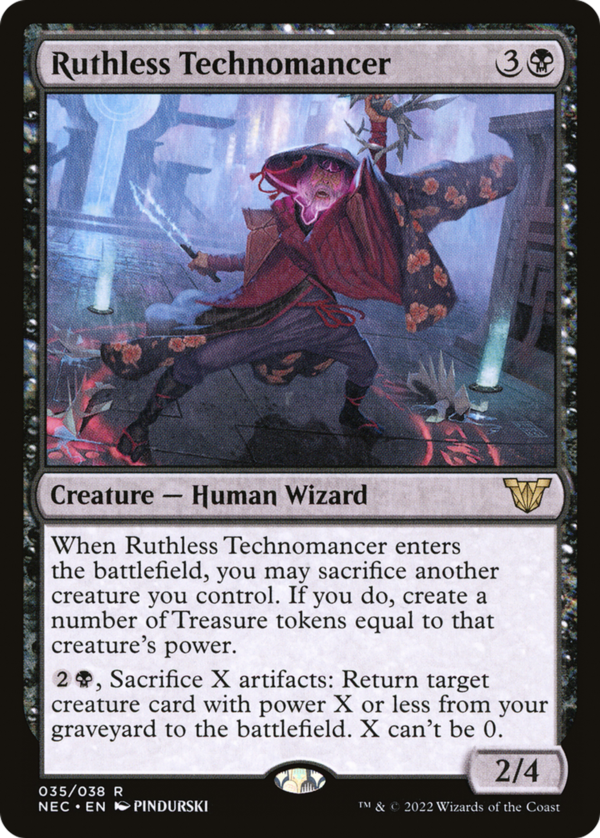 Ruthless Technomancer — Neon Dynasty Commander — Magic: The Gathering