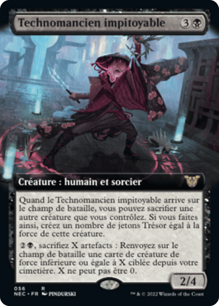 Technomancien impitoyable — Neon Dynasty Commander — Magic: The Gathering