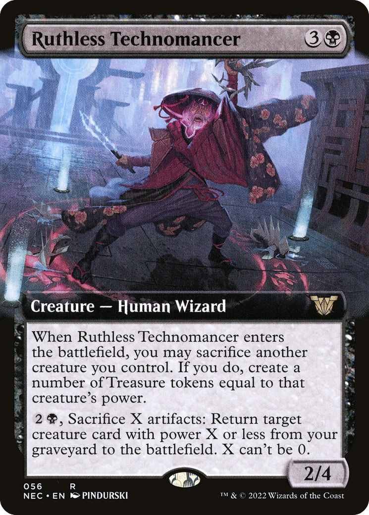 Ruthless Technomancer — Neon Dynasty Commander — Magic: The Gathering