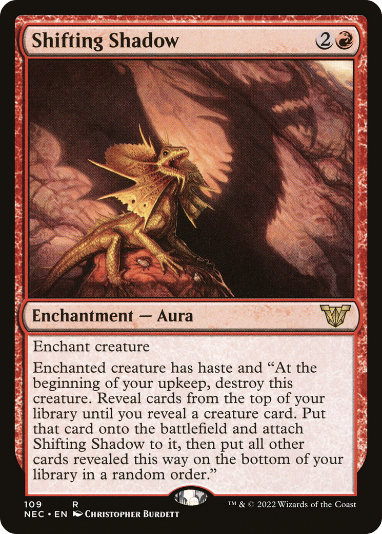 Shifting Shadow — Neon Dynasty Commander — Magic: The Gathering