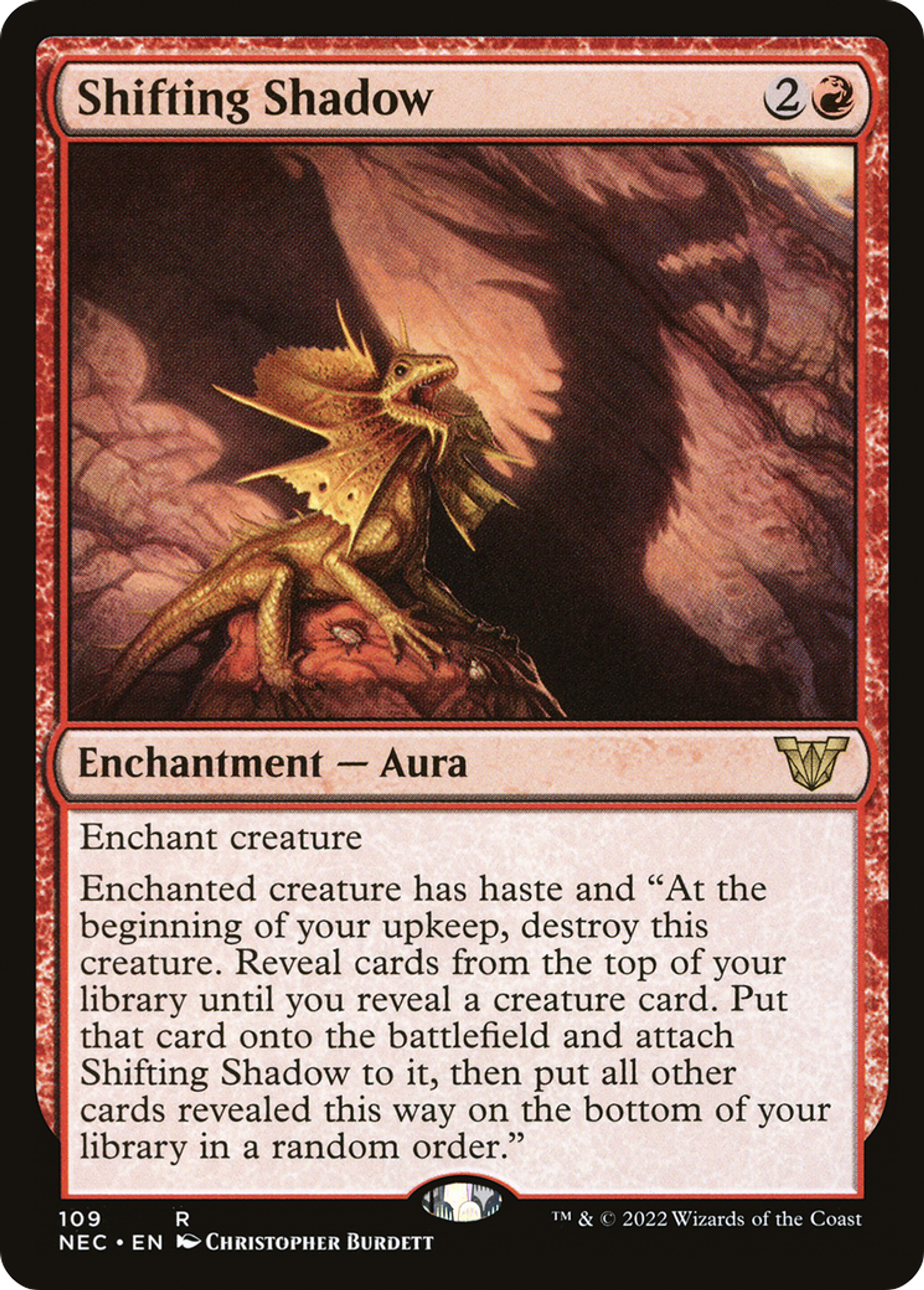 Shifting Shadow — Neon Dynasty Commander — Magic: The Gathering