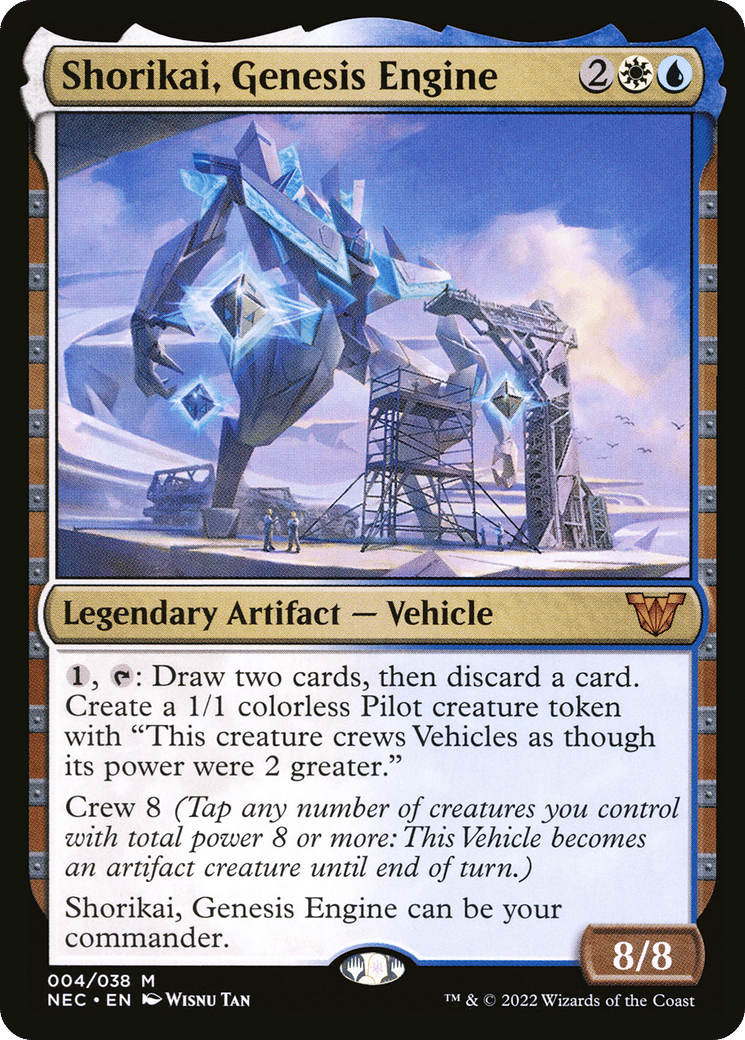 Shorikai, Genesis Engine — Neon Dynasty Commander — Magic: The Gathering