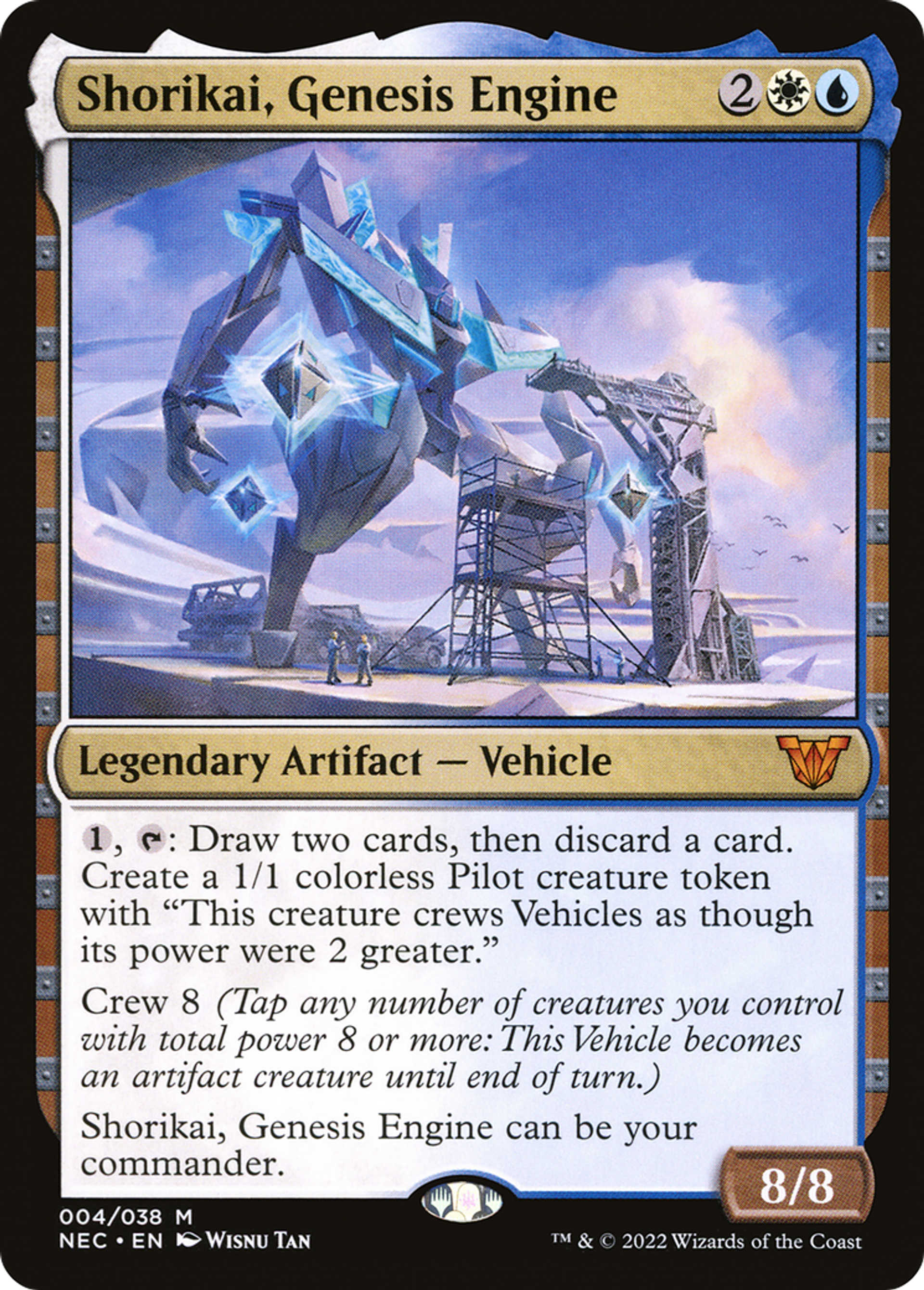 Shorikai, Genesis Engine — Neon Dynasty Commander — Magic: The Gathering