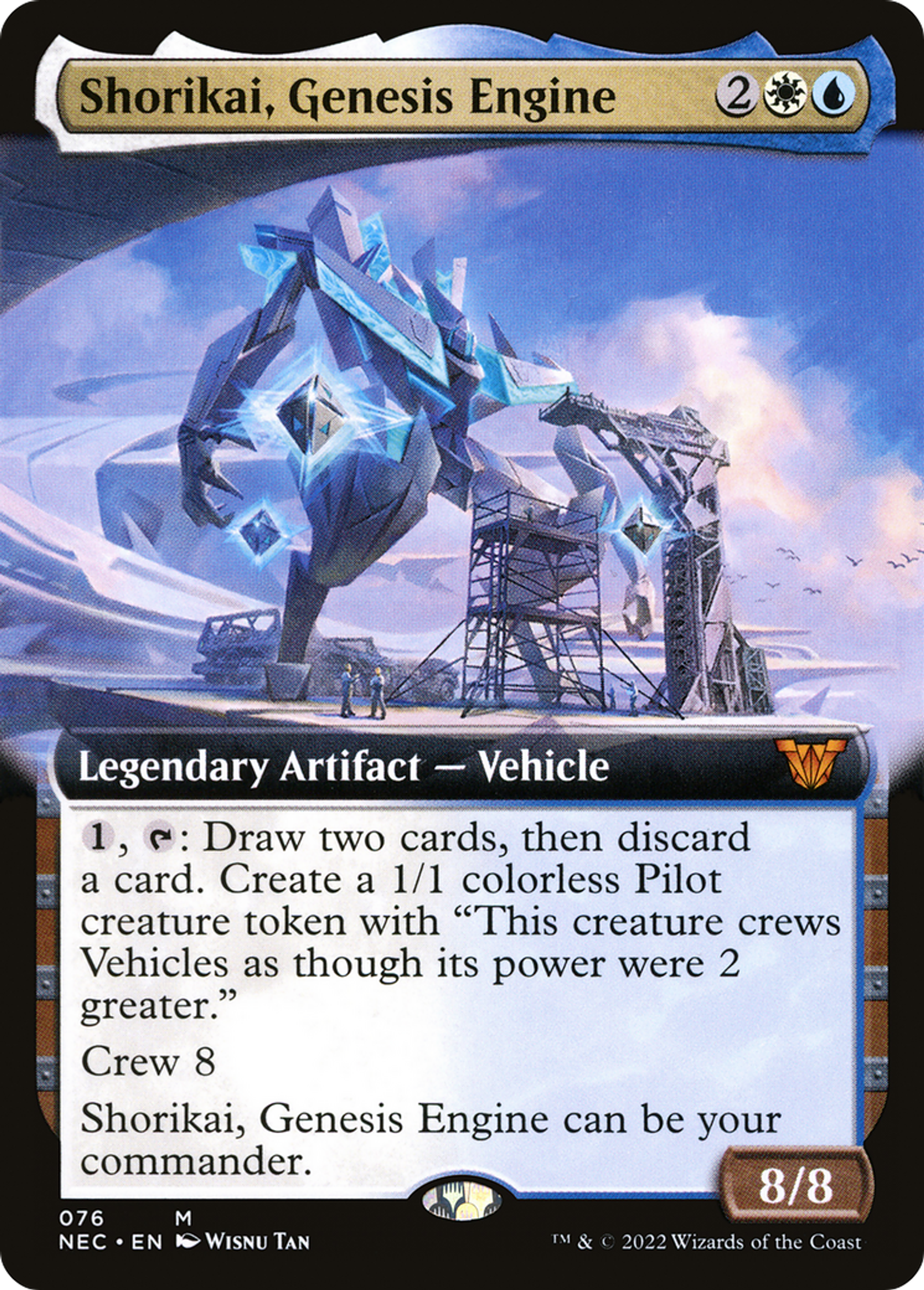 Shorikai, Genesis Engine — Neon Dynasty Commander — Magic: The Gathering