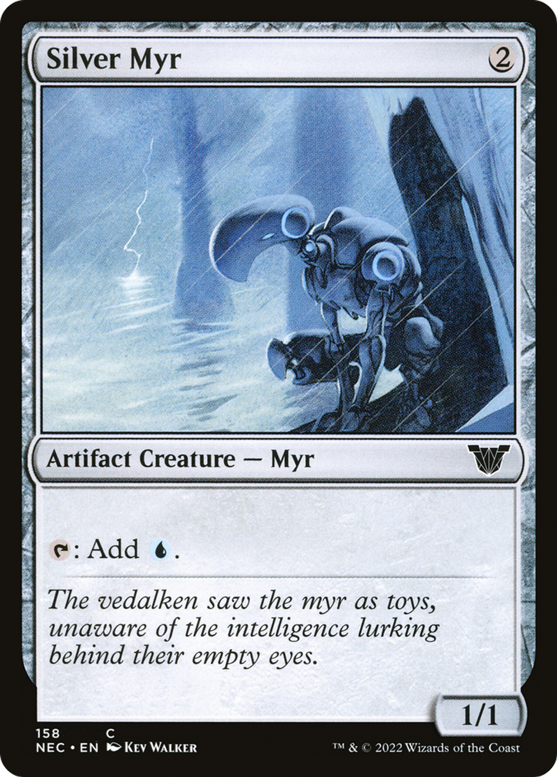 Silver Myr — Neon Dynasty Commander — Magic: The Gathering