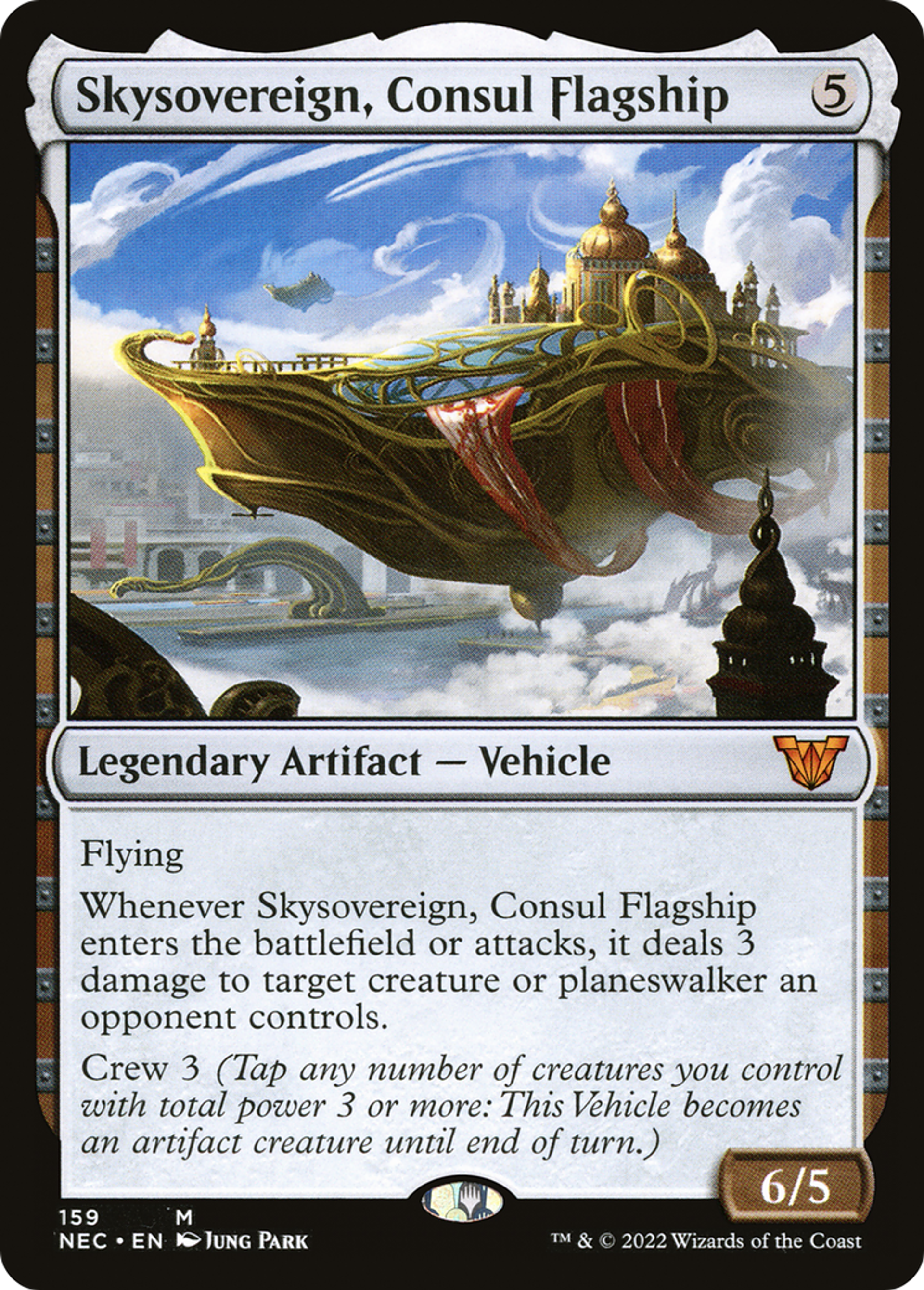 Skysovereign, Consul Flagship — Neon Dynasty Commander — Magic: The Gathering