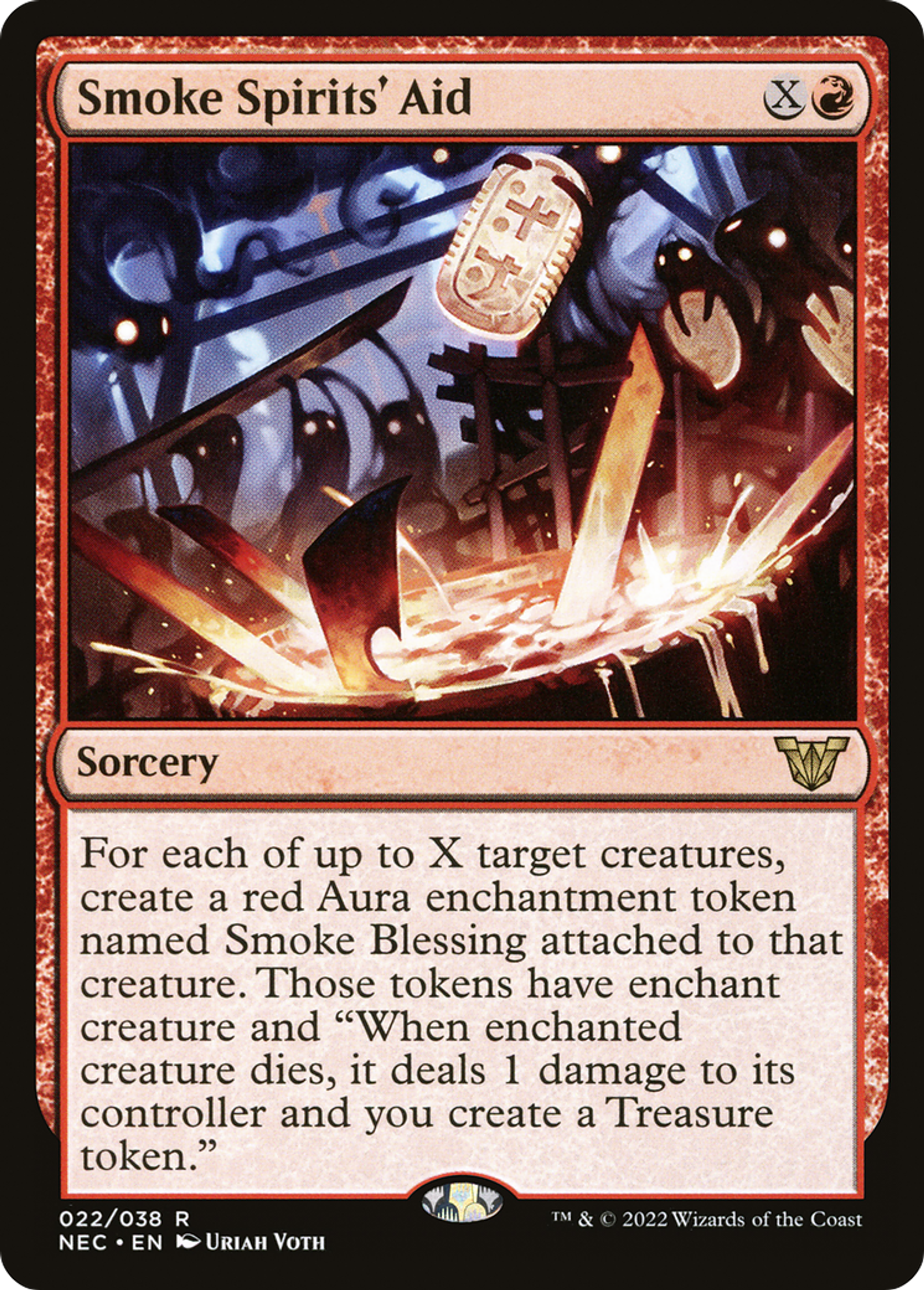 Smoke Spirits' Aid — Neon Dynasty Commander — Magic: The Gathering