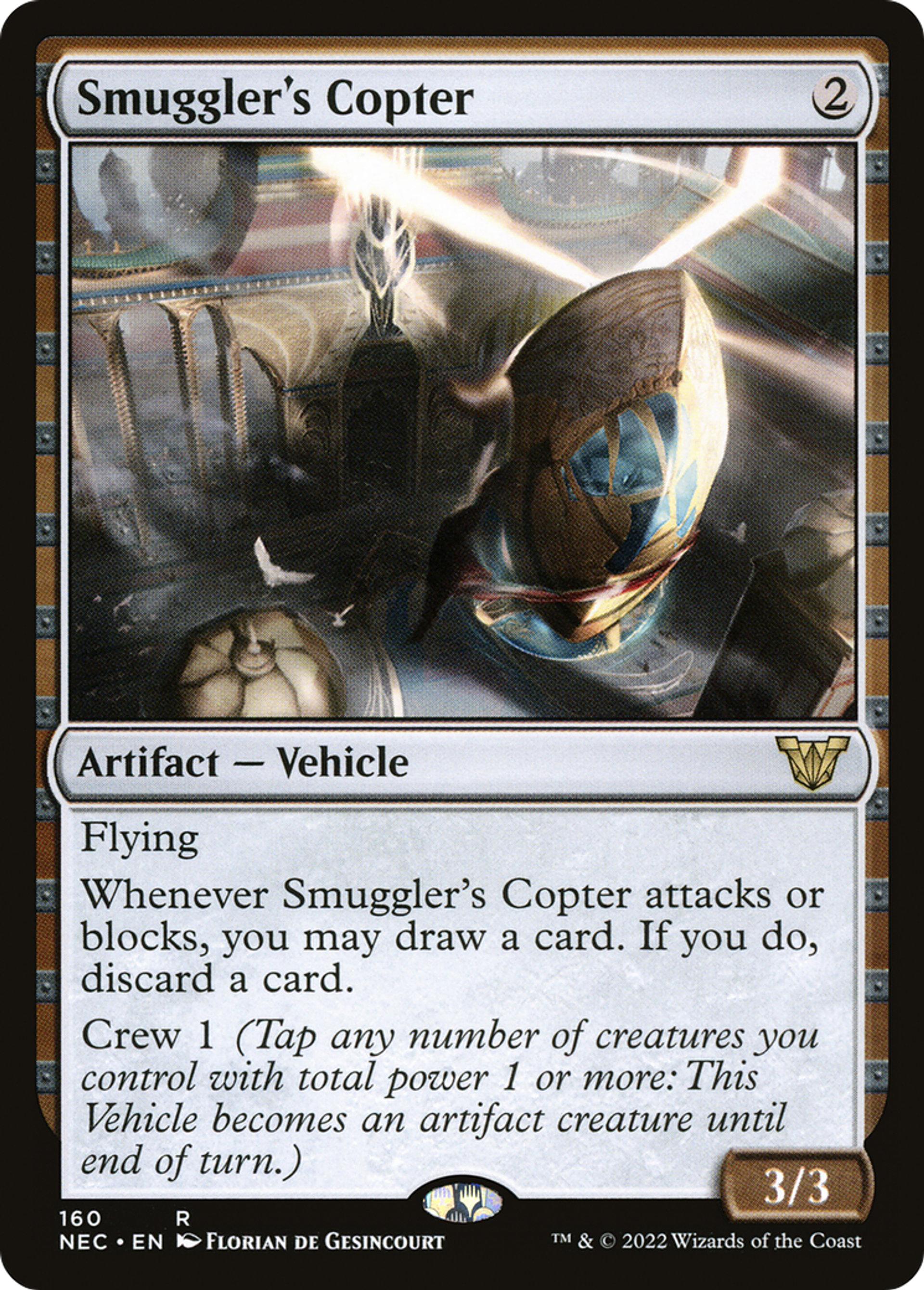 Coptère de contrebandier — Neon Dynasty Commander — Magic: The Gathering