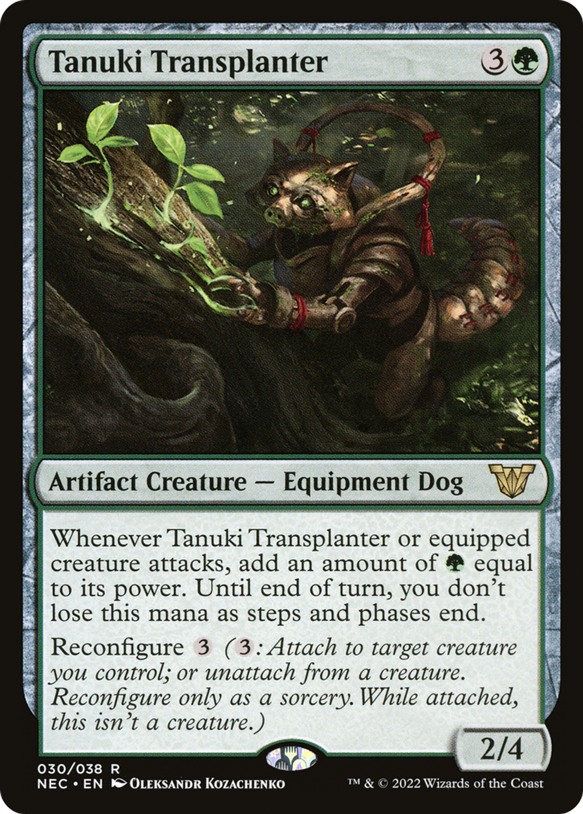 Tanuki Transplanter — Neon Dynasty Commander — Magic: The Gathering