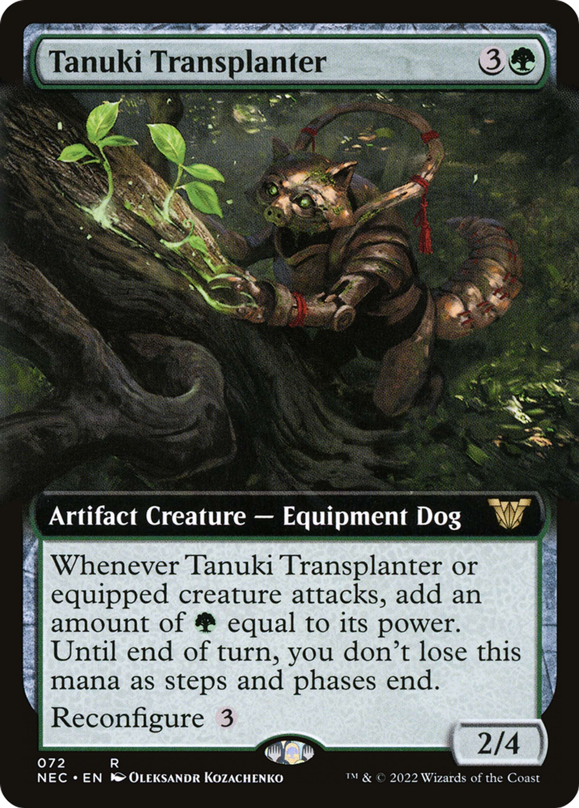 Tanuki Transplanter — Neon Dynasty Commander — Magic: The Gathering