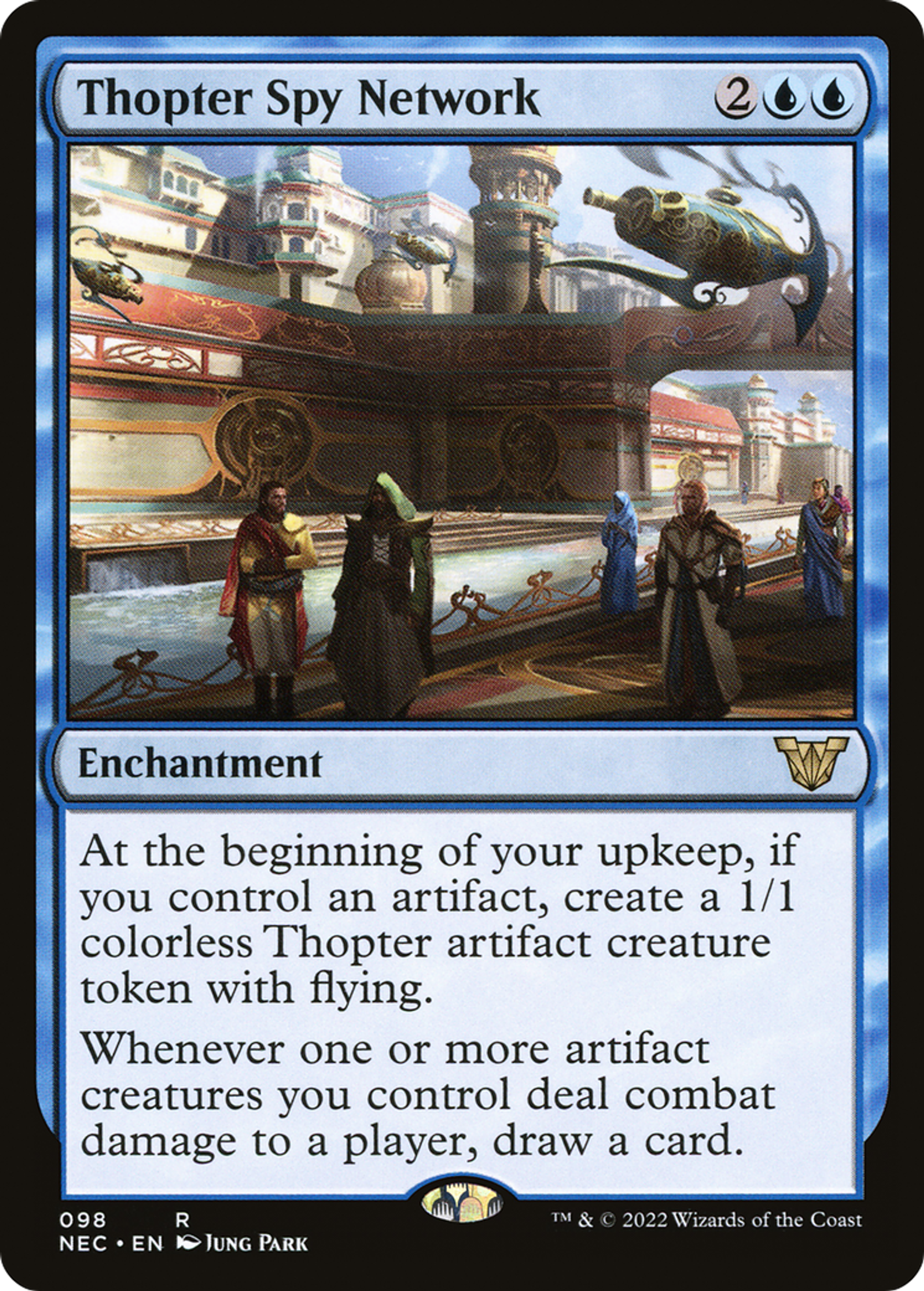 Thopter Spy Network — Neon Dynasty Commander — Magic: The Gathering