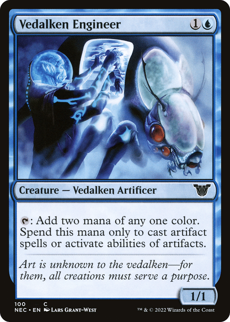 Vedalken Engineer — Neon Dynasty Commander — Magic: The Gathering