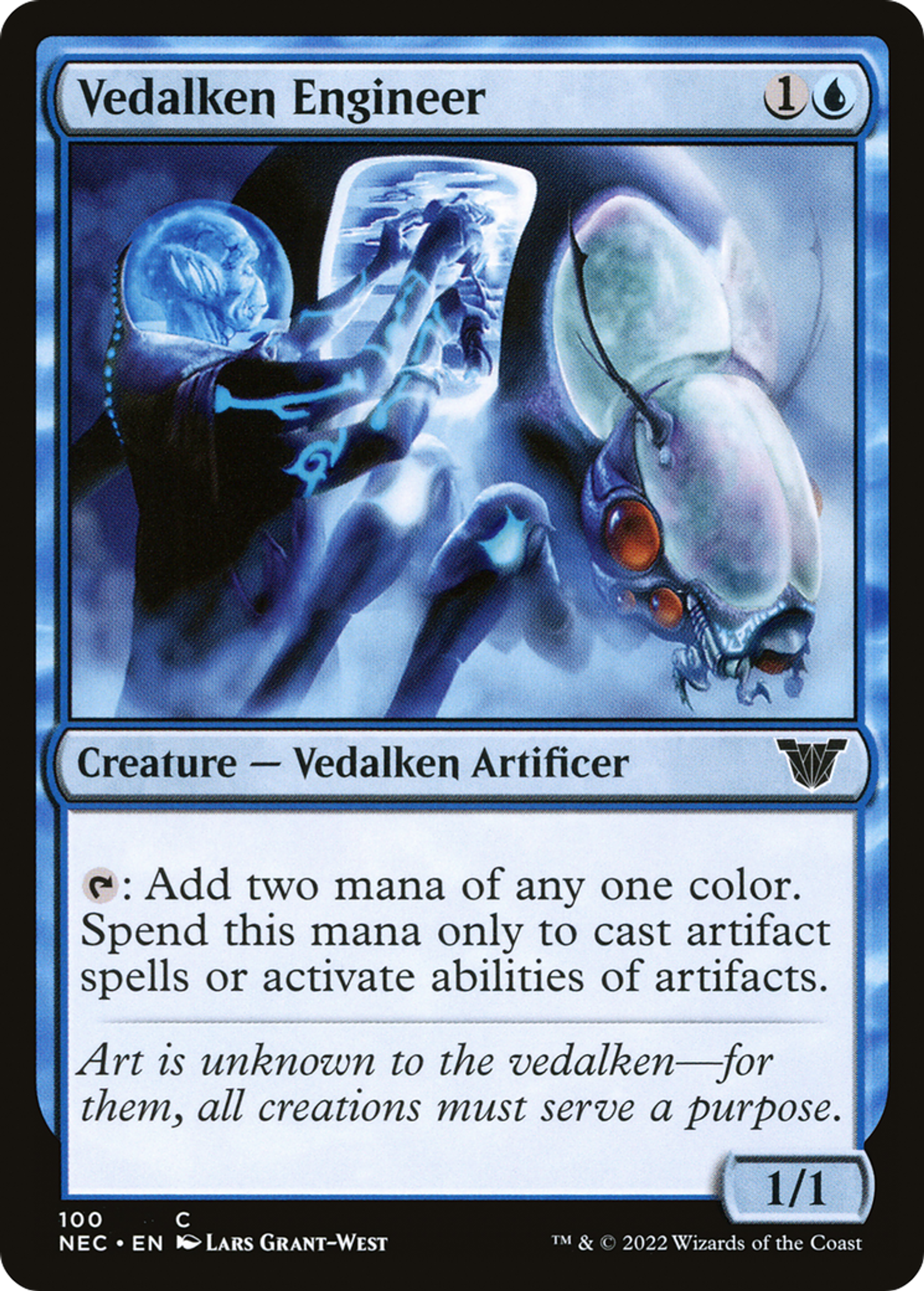 Vedalken Engineer — Neon Dynasty Commander — Magic: The Gathering